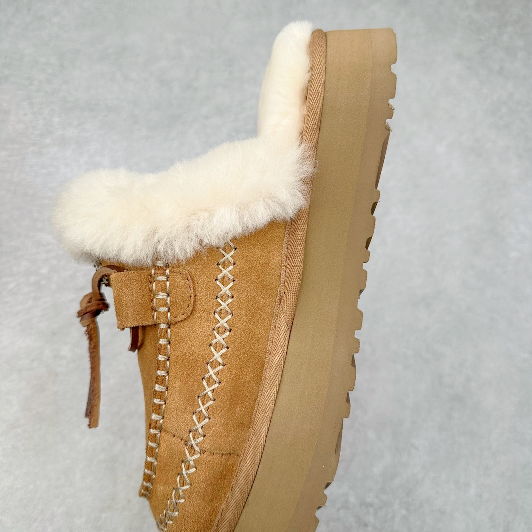 图片[7]-＃SP原厂 UGG 8260 阿尔派半拖秋冬羊皮毛一体雪地靴 全鞋采用ZP同厂 隆丰A级澳洲进口羊皮毛一体 品牌代工厂生产线 完全遵循ZP工艺流程 代工厂原厂版师 秉承无原鞋不开发选择 注重每一处细节 市面最正版型 TREADLITE\\\”轻翼\\\”科技外底 轻便/耐用/柔韧/桩型【售后郑重承诺】一个月内若出现重大脱胶/断底等质量问题 直接为您换新！尺码：35 36 37 38 39 40-选品中心