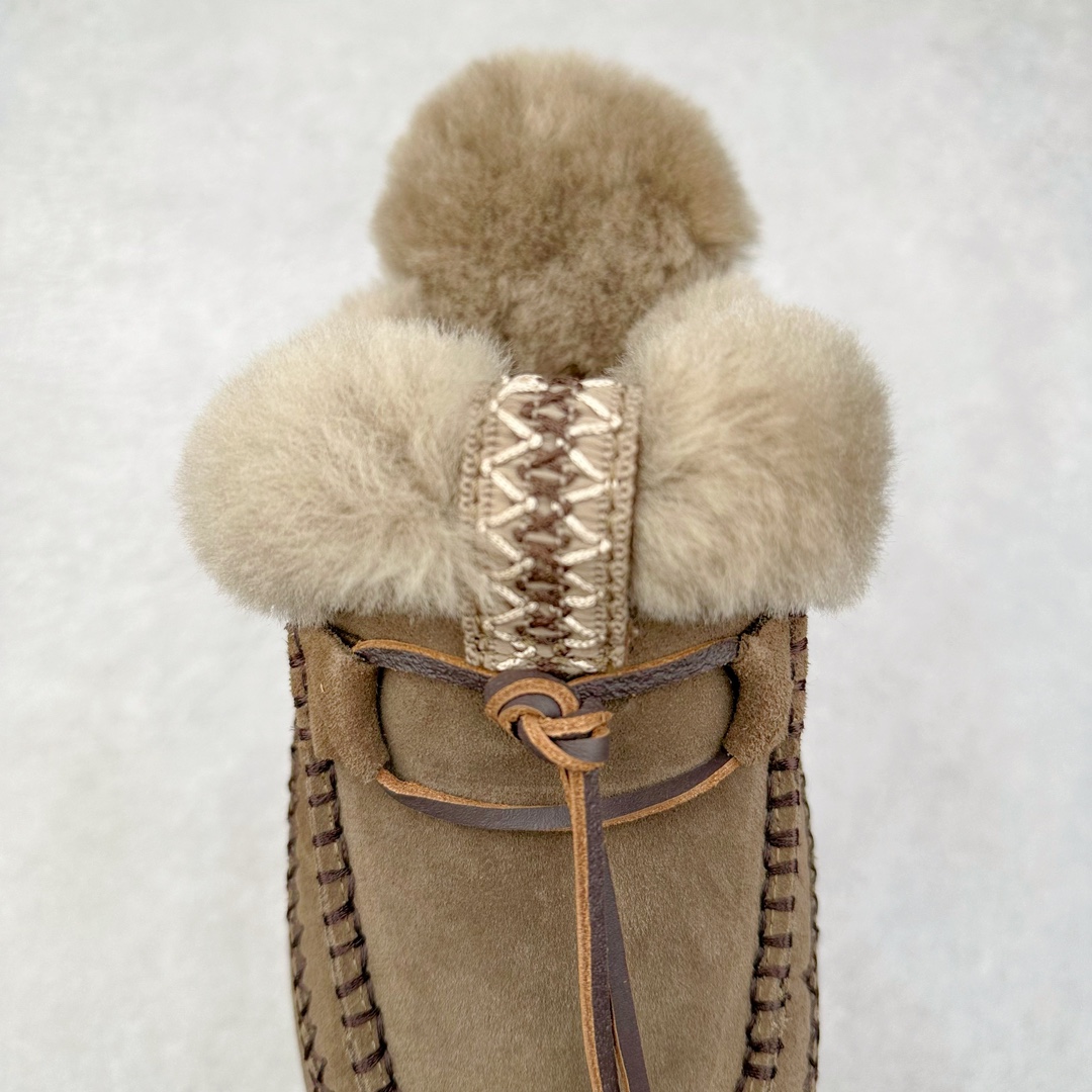 图片[5]-＃SP原厂 UGG 8260 阿尔派半拖秋冬羊皮毛一体雪地靴 全鞋采用ZP同厂 隆丰A级澳洲进口羊皮毛一体 品牌代工厂生产线 完全遵循ZP工艺流程 代工厂原厂版师 秉承无原鞋不开发选择 注重每一处细节 市面最正版型 TREADLITE\\\”轻翼\\\”科技外底 轻便/耐用/柔韧/桩型【售后郑重承诺】一个月内若出现重大脱胶/断底等质量问题 直接为您换新！尺码：35 36 37 38 39 40-选品中心