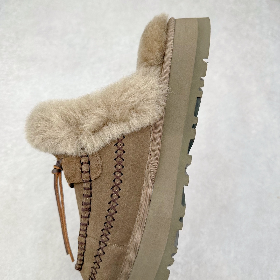 图片[7]-＃SP原厂 UGG 8260 阿尔派半拖秋冬羊皮毛一体雪地靴 全鞋采用ZP同厂 隆丰A级澳洲进口羊皮毛一体 品牌代工厂生产线 完全遵循ZP工艺流程 代工厂原厂版师 秉承无原鞋不开发选择 注重每一处细节 市面最正版型 TREADLITE\\\”轻翼\\\”科技外底 轻便/耐用/柔韧/桩型【售后郑重承诺】一个月内若出现重大脱胶/断底等质量问题 直接为您换新！尺码：35 36 37 38 39 40-选品中心