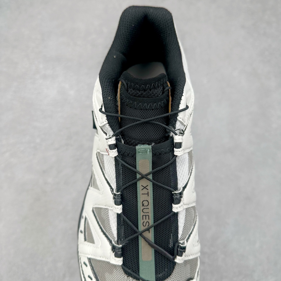 图片[5]-＃X版 Salomon XT-QUEST ADV 萨洛蒙潮流越野机能户外功能鞋 纯原外贸平台特供订单 耗时半年巨作 全套原纸板楦头开发 原厂特供网布配套加持 确保原汁原味 完美呈现版型 原档数据独家私模五层组合大底 男女鞋同步官方开发至46.5 原装Ortholite轻量化鞋垫 中底布带钢印编号 原厂TPU锁扣 进口港宝加持 后跟自然饱满 还原公司包裹性 基于 SALOMON 初代 XT 鞋身造型并搭载 4D ADVANCED CHASSIS™ 大底打造而成 为这款 XT-QUEST 带来了多项足部控制与保护等功能性 如在运动过程中控制左右晃动的过程而提高稳定性、改善长途越野过程中足中到足尖的过渡、提高感知岩石的精确度以抵抗尖锐物体对脚底的伤害以及采用动态缓冲来增强穿着舒适感 从而减轻疲劳感 使 XT-QUEST 成为一双舒适且安全的户外之履 尺码：36 36.5 37.5 38 38.5 39 40 40.5 41 42 42.5 43 44 44.5 45 46 46.5-选品中心
