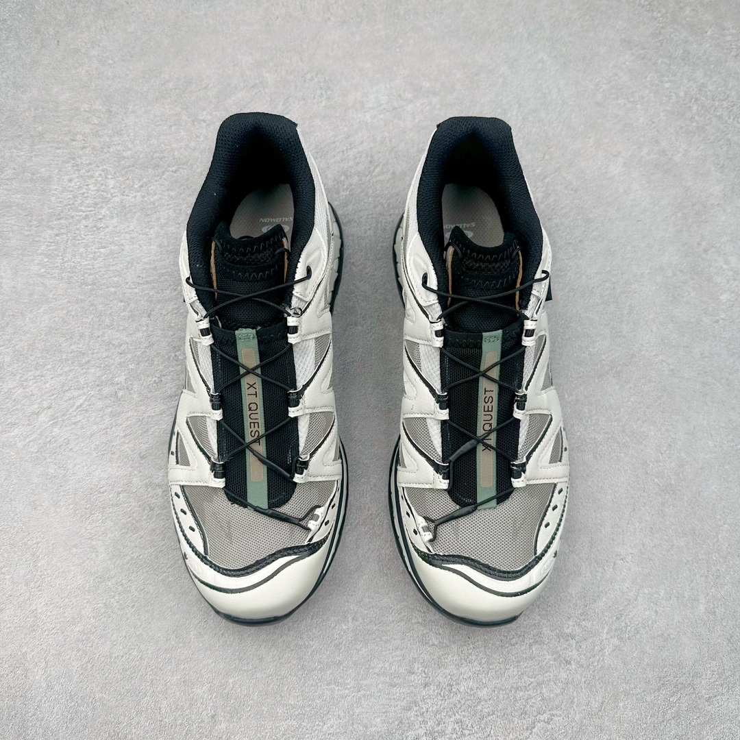 图片[2]-＃X版 Salomon XT-QUEST ADV 萨洛蒙潮流越野机能户外功能鞋 纯原外贸平台特供订单 耗时半年巨作 全套原纸板楦头开发 原厂特供网布配套加持 确保原汁原味 完美呈现版型 原档数据独家私模五层组合大底 男女鞋同步官方开发至46.5 原装Ortholite轻量化鞋垫 中底布带钢印编号 原厂TPU锁扣 进口港宝加持 后跟自然饱满 还原公司包裹性 基于 SALOMON 初代 XT 鞋身造型并搭载 4D ADVANCED CHASSIS™ 大底打造而成 为这款 XT-QUEST 带来了多项足部控制与保护等功能性 如在运动过程中控制左右晃动的过程而提高稳定性、改善长途越野过程中足中到足尖的过渡、提高感知岩石的精确度以抵抗尖锐物体对脚底的伤害以及采用动态缓冲来增强穿着舒适感 从而减轻疲劳感 使 XT-QUEST 成为一双舒适且安全的户外之履 尺码：36 36.5 37.5 38 38.5 39 40 40.5 41 42 42.5 43 44 44.5 45 46 46.5-选品中心