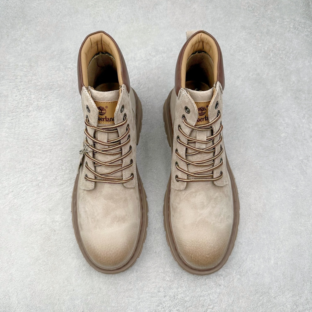 图片[2]-＃福利特价 Timberland添柏岚/天伯伦户外高帮休闲大黄靴系列 #广东大厂品质 原盒原包装 #24ss新款 时尚潮流搭配 面料采用意大利🇮🇹顶级磨砂细纹牛皮 搭配防臭防腐真皮乳胶鞋垫 大底到五金都是代工厂原材料制作 同原版固特异永不开胶工艺 好货不杀猪 首单质量严格把控 全网独家首发 品质毋庸置疑 全套官网统一包装 给您完美的穿着体验 质量考究耐穿 型男必备 专治不帅 高品质脚感一流 今年冬季防寒户外专用 日常随意搭配 尺码：38 39 40 41 42 43 44（皮鞋码）-选品中心