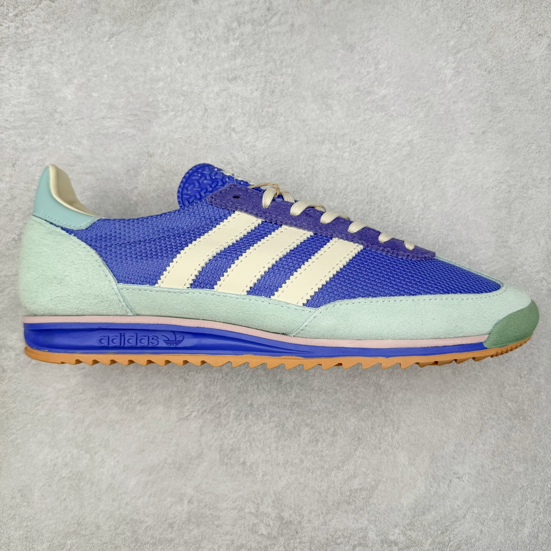 图片[6]-＃纯原 AD Wmns SL72 OG 系列德训足球风百搭低帮休闲运动板鞋 采用高弹EVA+MODEL+RB三层组合底 区别市面RB一体大底 三层组合鞋底重量与原鞋一致 Originals 将有「T 头鞋」造型的诞生于 1972 年的 SL72 鞋款复刻带回 各位买鞋又有新选择了 1972 年 SL72 问世后 引领了后来阿迪达斯的跑鞋发展方向 其中「SL」代表了 Super Light 彰显了产品轻便的特性 1972 年 SL72 问世后 引领了后来阿迪达斯的跑鞋发展方向 其中「SL」代表了 Super Light 彰显了产品轻便的特性 这次 Originals 延续其轻质经典的基因 带来男女两款 SL72 男生款带来 SL72 RS 鞋型 RS 意为 Reshaped（重塑）鞋款在保留了经典的外观基础上 在尼龙材质里增加了填充物 使鞋型更加挺立和饱满 鞋头则更加圆润 鞋底的 EVA 材质则增加了鞋款的高度 女生款则带来 SL72 OG W 鞋型 OG 顾名思义则是致敬经典款式 相较于 RS（Reshaped）鞋款 鞋身更加纤细 其整体鞋身轮廓、线条、细节、材质上尊崇 70 年代 SL72 的设计 还原经典味道 尺码：36 36⅔ 37⅓ 38 38⅔ 39⅓ 40 40⅔ 41⅓ 42 42⅔ 43⅓ 44 44⅔ 45-选品中心