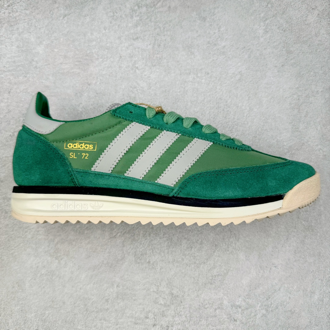 图片[11]-＃纯原 AD Wmns SL72 OG 系列德训足球风百搭低帮休闲运动板鞋 采用高弹EVA+MODEL+RB三层组合底 区别市面RB一体大底 三层组合鞋底重量与原鞋一致 Originals 将有「T 头鞋」造型的诞生于 1972 年的 SL72 鞋款复刻带回 各位买鞋又有新选择了 1972 年 SL72 问世后 引领了后来阿迪达斯的跑鞋发展方向 其中「SL」代表了 Super Light 彰显了产品轻便的特性 1972 年 SL72 问世后 引领了后来阿迪达斯的跑鞋发展方向 其中「SL」代表了 Super Light 彰显了产品轻便的特性 这次 Originals 延续其轻质经典的基因 带来男女两款 SL72 男生款带来 SL72 RS 鞋型 RS 意为 Reshaped（重塑）鞋款在保留了经典的外观基础上 在尼龙材质里增加了填充物 使鞋型更加挺立和饱满 鞋头则更加圆润 鞋底的 EVA 材质则增加了鞋款的高度 女生款则带来 SL72 OG W 鞋型 OG 顾名思义则是致敬经典款式 相较于 RS（Reshaped）鞋款 鞋身更加纤细 其整体鞋身轮廓、线条、细节、材质上尊崇 70 年代 SL72 的设计 还原经典味道 尺码：36 36⅔ 37⅓ 38 38⅔ 39⅓ 40 40⅔ 41⅓ 42 42⅔ 43⅓ 44 44⅔ 45-选品中心