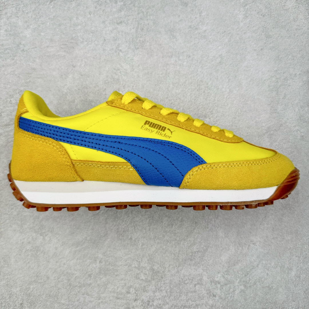 PUMA Easy Rider 彪马轻便舒适防滑耐磨 低帮 休闲跑步鞋 男女同款 灰白黑 尺码:36 36.5 37.5 38 38.5 39 40 40.5 41 42 42.5 43 44 44.5 45-选品中心