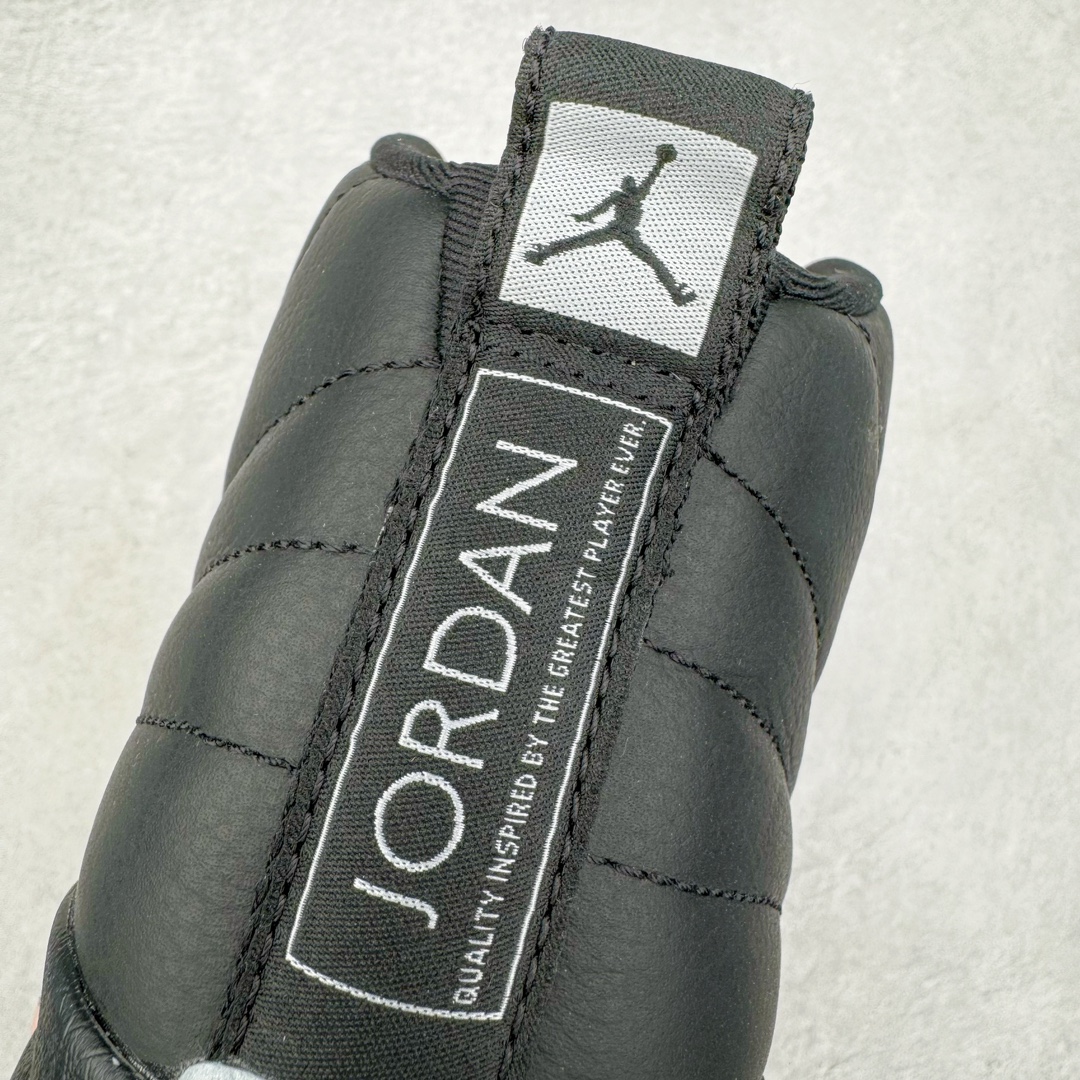 图片[20]-＃SZ纯原 Air Jordan AJ12 Retro 黑灰 货号：CT8013-010 外贸特供批次 原楦原档案数据开模打造 原汁原味12代鞋型 进口原厂皮料 原厂碳板 原装材料 原厂定制金属扣 原厂电绣 支持与公司货全方位对比 只服务于5%懂鞋的高端客户 发国外可支持各种retail商店充正寄售 尺码：40 40.5 41 42 42.5 43 44 44.5 45 45.5 46 47.5 48.5-选品中心