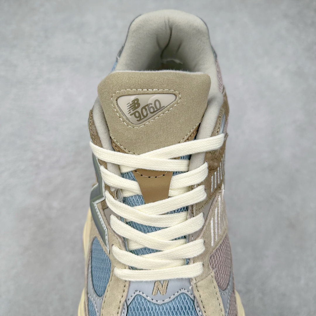 图片[5]-＃纯原特价福利 New Balance NB9060系列 新百伦绒面革网布经典百搭防滑耐磨透气低帮生活休闲鞋 全套原楦原纸板原厂数据开发 进口三明治网面 原装进口翻毛皮料正确绒感卡色 正确中底拉帮中底网布细节 原厂标裁 带紫光防伪 定制后跟透明水晶模块 冲裁组合 大底贴合程度胶水上色把控完美 整洁度挑战全网艺术家 多道序QC把关品质完善 匠心打造 耗时两个月开发完成 工艺极其复杂难度可想而知 新开独立私模大底 全网唯一正确六层组合大底 高端零售专供产物 尺码：36 37 37.5 38 38.5 39 40 40.5 41 42 42.5 43 44 45 46.5-选品中心