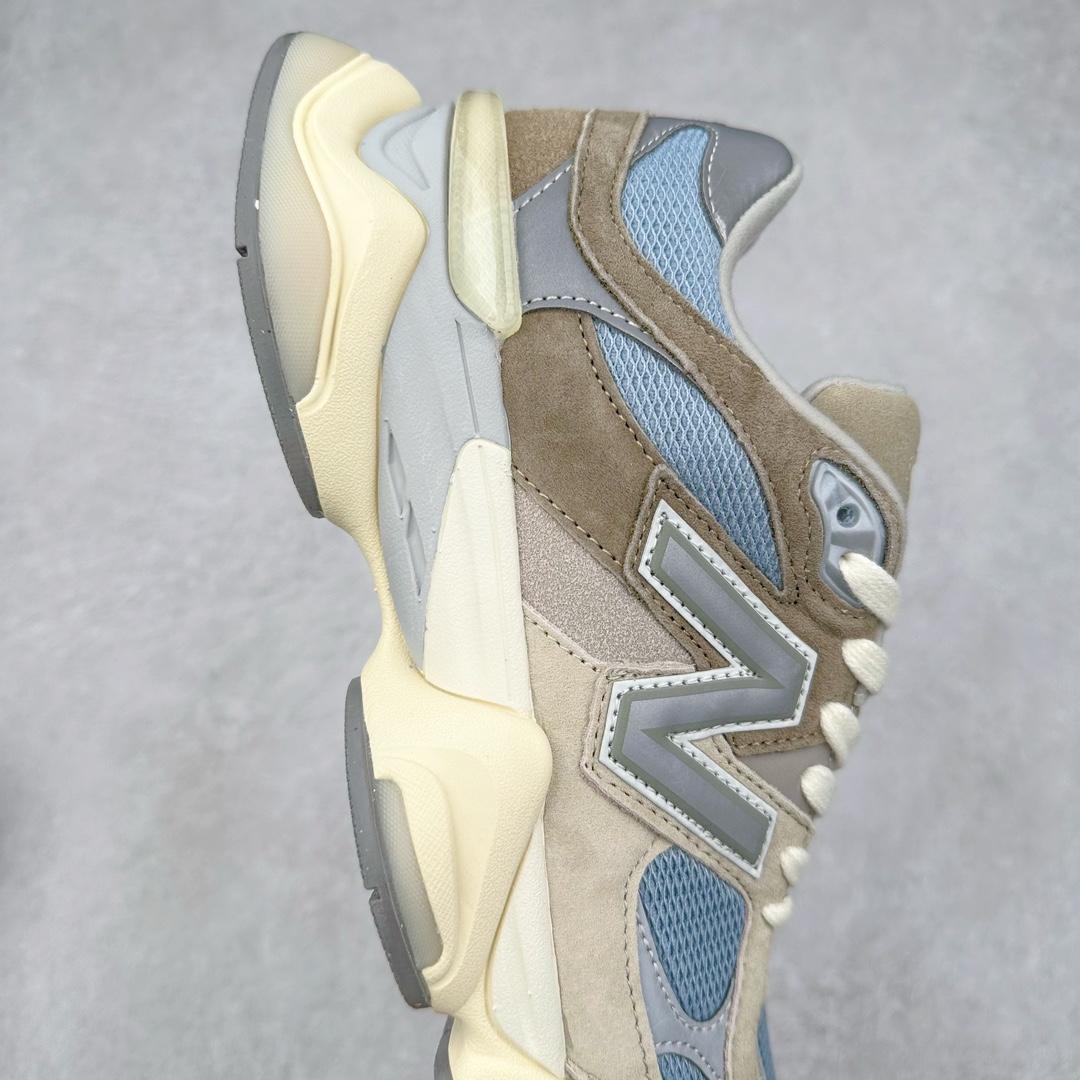 图片[6]-＃纯原特价福利 New Balance NB9060系列 新百伦绒面革网布经典百搭防滑耐磨透气低帮生活休闲鞋 全套原楦原纸板原厂数据开发 进口三明治网面 原装进口翻毛皮料正确绒感卡色 正确中底拉帮中底网布细节 原厂标裁 带紫光防伪 定制后跟透明水晶模块 冲裁组合 大底贴合程度胶水上色把控完美 整洁度挑战全网艺术家 多道序QC把关品质完善 匠心打造 耗时两个月开发完成 工艺极其复杂难度可想而知 新开独立私模大底 全网唯一正确六层组合大底 高端零售专供产物 尺码：36 37 37.5 38 38.5 39 40 40.5 41 42 42.5 43 44 45 46.5-选品中心