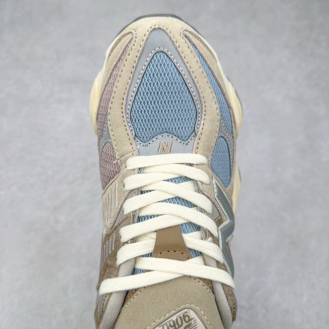 图片[4]-＃纯原特价福利 New Balance NB9060系列 新百伦绒面革网布经典百搭防滑耐磨透气低帮生活休闲鞋 全套原楦原纸板原厂数据开发 进口三明治网面 原装进口翻毛皮料正确绒感卡色 正确中底拉帮中底网布细节 原厂标裁 带紫光防伪 定制后跟透明水晶模块 冲裁组合 大底贴合程度胶水上色把控完美 整洁度挑战全网艺术家 多道序QC把关品质完善 匠心打造 耗时两个月开发完成 工艺极其复杂难度可想而知 新开独立私模大底 全网唯一正确六层组合大底 高端零售专供产物 尺码：36 37 37.5 38 38.5 39 40 40.5 41 42 42.5 43 44 45 46.5-选品中心