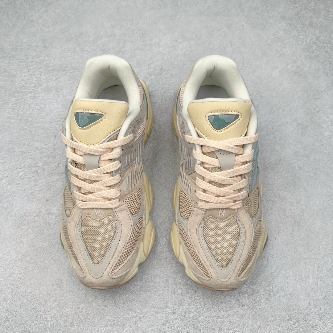 图片[2]-＃纯原特价福利 New Balance NB9060系列 新百伦绒面革网布经典百搭防滑耐磨透气低帮生活休闲鞋 全套原楦原纸板原厂数据开发 进口三明治网面 原装进口翻毛皮料正确绒感卡色 正确中底拉帮中底网布细节 原厂标裁 带紫光防伪 定制后跟透明水晶模块 冲裁组合 大底贴合程度胶水上色把控完美 整洁度挑战全网艺术家 多道序QC把关品质完善 匠心打造 耗时两个月开发完成 工艺极其复杂难度可想而知 新开独立私模大底 全网唯一正确六层组合大底 高端零售专供产物 尺码：36 37 37.5 38 38.5 39 40 40.5 41 42 42.5 43 44 45 46.5-选品中心