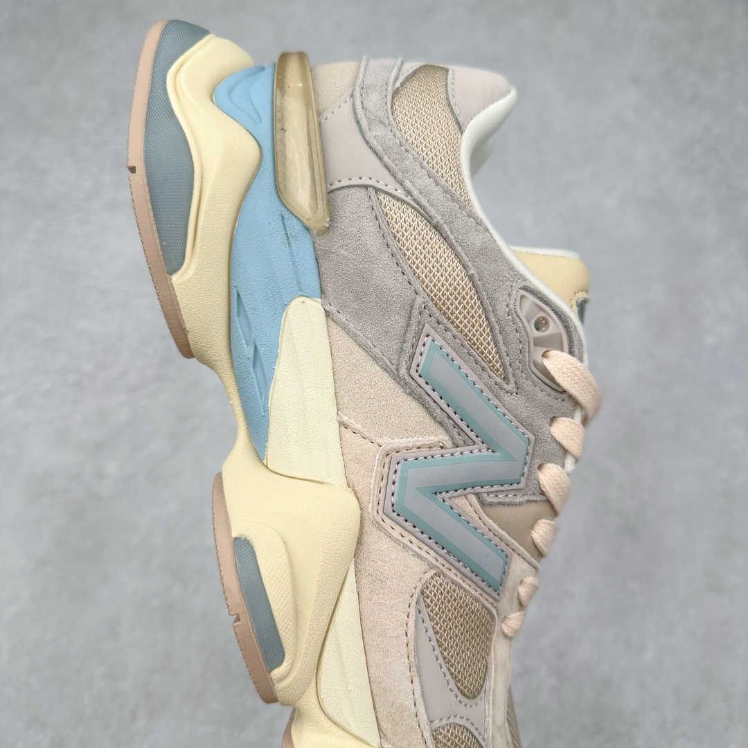 图片[6]-＃纯原特价福利 New Balance NB9060系列 新百伦绒面革网布经典百搭防滑耐磨透气低帮生活休闲鞋 全套原楦原纸板原厂数据开发 进口三明治网面 原装进口翻毛皮料正确绒感卡色 正确中底拉帮中底网布细节 原厂标裁 带紫光防伪 定制后跟透明水晶模块 冲裁组合 大底贴合程度胶水上色把控完美 整洁度挑战全网艺术家 多道序QC把关品质完善 匠心打造 耗时两个月开发完成 工艺极其复杂难度可想而知 新开独立私模大底 全网唯一正确六层组合大底 高端零售专供产物 尺码：36 37 37.5 38 38.5 39 40 40.5 41 42 42.5 43 44 45 46.5-选品中心