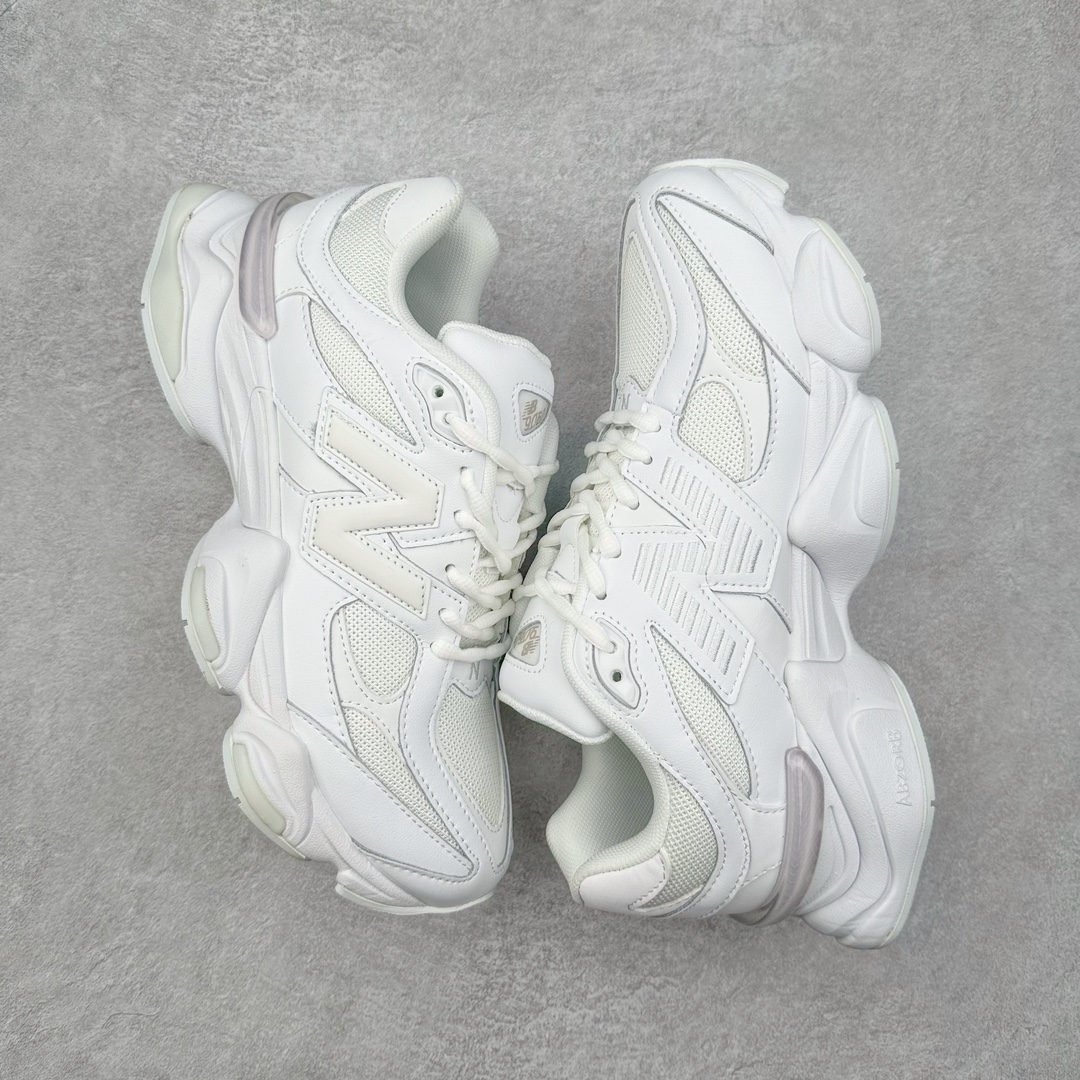 图片[3]-＃纯原特价福利 New Balance NB9060系列 新百伦绒面革网布经典百搭防滑耐磨透气低帮生活休闲鞋 全套原楦原纸板原厂数据开发 进口三明治网面 原装进口翻毛皮料正确绒感卡色 正确中底拉帮中底网布细节 原厂标裁 带紫光防伪 定制后跟透明水晶模块 冲裁组合 大底贴合程度胶水上色把控完美 整洁度挑战全网艺术家 多道序QC把关品质完善 匠心打造 耗时两个月开发完成 工艺极其复杂难度可想而知 新开独立私模大底 全网唯一正确六层组合大底 高端零售专供产物 尺码：36 37 37.5 38 38.5 39 40 40.5 41 42 42.5 43 44 45 46.5-选品中心