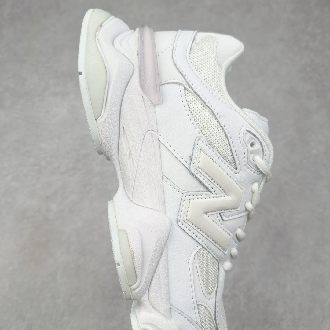 图片[6]-＃纯原特价福利 New Balance NB9060系列 新百伦绒面革网布经典百搭防滑耐磨透气低帮生活休闲鞋 全套原楦原纸板原厂数据开发 进口三明治网面 原装进口翻毛皮料正确绒感卡色 正确中底拉帮中底网布细节 原厂标裁 带紫光防伪 定制后跟透明水晶模块 冲裁组合 大底贴合程度胶水上色把控完美 整洁度挑战全网艺术家 多道序QC把关品质完善 匠心打造 耗时两个月开发完成 工艺极其复杂难度可想而知 新开独立私模大底 全网唯一正确六层组合大底 高端零售专供产物 尺码：36 37 37.5 38 38.5 39 40 40.5 41 42 42.5 43 44 45 46.5-选品中心