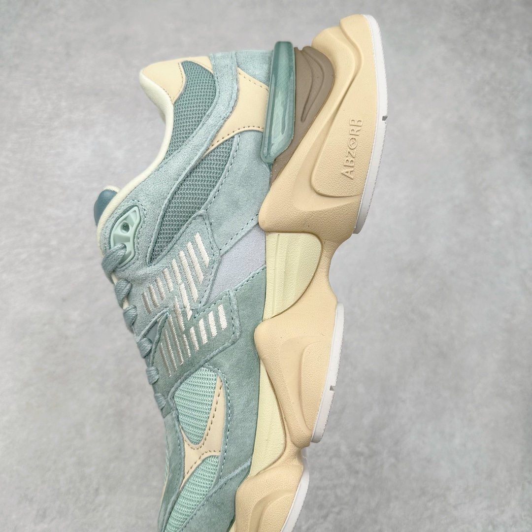 图片[7]-＃纯原特价福利 New Balance NB9060系列 新百伦绒面革网布经典百搭防滑耐磨透气低帮生活休闲鞋 全套原楦原纸板原厂数据开发 进口三明治网面 原装进口翻毛皮料正确绒感卡色 正确中底拉帮中底网布细节 原厂标裁 带紫光防伪 定制后跟透明水晶模块 冲裁组合 大底贴合程度胶水上色把控完美 整洁度挑战全网艺术家 多道序QC把关品质完善 匠心打造 耗时两个月开发完成 工艺极其复杂难度可想而知 新开独立私模大底 全网唯一正确六层组合大底 高端零售专供产物 尺码：36 37 37.5 38 38.5 39 40 40.5 41 42 42.5 43 44 45 46.5-选品中心