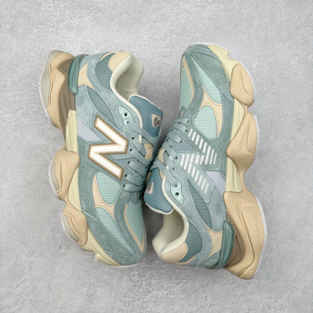 图片[3]-＃纯原特价福利 New Balance NB9060系列 新百伦绒面革网布经典百搭防滑耐磨透气低帮生活休闲鞋 全套原楦原纸板原厂数据开发 进口三明治网面 原装进口翻毛皮料正确绒感卡色 正确中底拉帮中底网布细节 原厂标裁 带紫光防伪 定制后跟透明水晶模块 冲裁组合 大底贴合程度胶水上色把控完美 整洁度挑战全网艺术家 多道序QC把关品质完善 匠心打造 耗时两个月开发完成 工艺极其复杂难度可想而知 新开独立私模大底 全网唯一正确六层组合大底 高端零售专供产物 尺码：36 37 37.5 38 38.5 39 40 40.5 41 42 42.5 43 44 45 46.5-选品中心