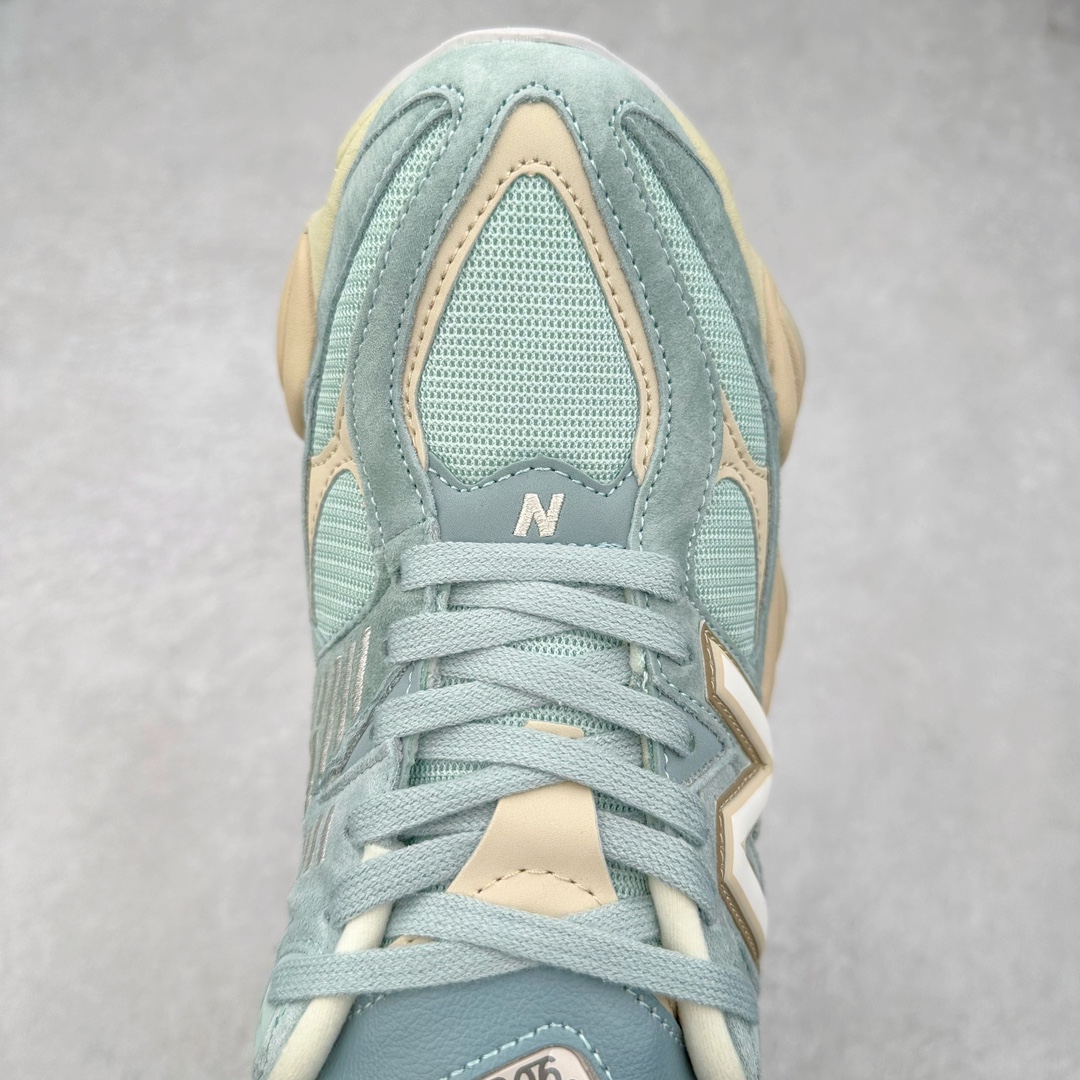 图片[4]-＃纯原特价福利 New Balance NB9060系列 新百伦绒面革网布经典百搭防滑耐磨透气低帮生活休闲鞋 全套原楦原纸板原厂数据开发 进口三明治网面 原装进口翻毛皮料正确绒感卡色 正确中底拉帮中底网布细节 原厂标裁 带紫光防伪 定制后跟透明水晶模块 冲裁组合 大底贴合程度胶水上色把控完美 整洁度挑战全网艺术家 多道序QC把关品质完善 匠心打造 耗时两个月开发完成 工艺极其复杂难度可想而知 新开独立私模大底 全网唯一正确六层组合大底 高端零售专供产物 尺码：36 37 37.5 38 38.5 39 40 40.5 41 42 42.5 43 44 45 46.5-选品中心