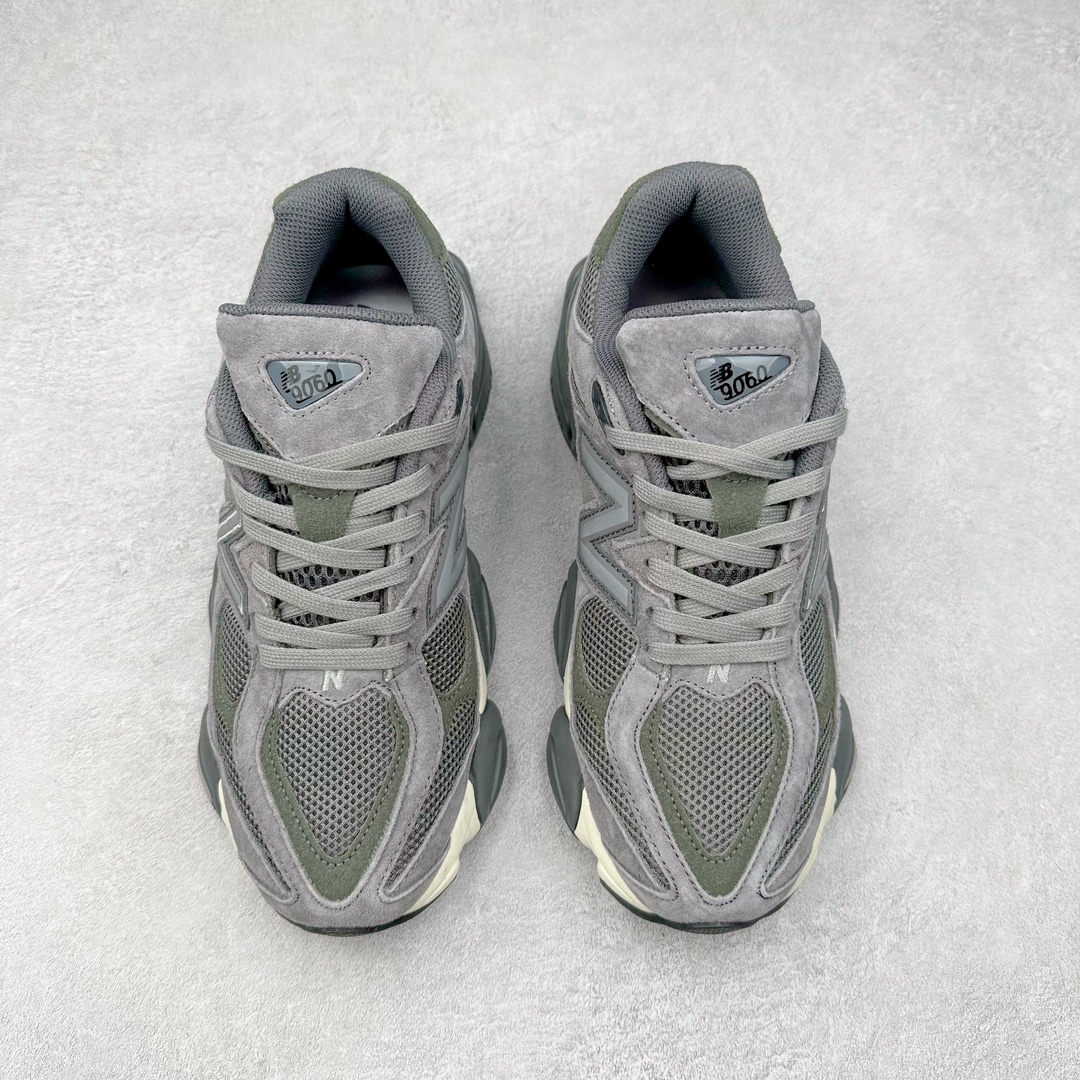 图片[2]-＃纯原特价福利 New Balance NB9060系列 新百伦绒面革网布经典百搭防滑耐磨透气低帮生活休闲鞋 全套原楦原纸板原厂数据开发 进口三明治网面 原装进口翻毛皮料正确绒感卡色 正确中底拉帮中底网布细节 原厂标裁 带紫光防伪 定制后跟透明水晶模块 冲裁组合 大底贴合程度胶水上色把控完美 整洁度挑战全网艺术家 多道序QC把关品质完善 匠心打造 耗时两个月开发完成 工艺极其复杂难度可想而知 新开独立私模大底 全网唯一正确六层组合大底 高端零售专供产物 尺码：36 37 37.5 38 38.5 39 40 40.5 41 42 42.5 43 44 45 46.5-选品中心