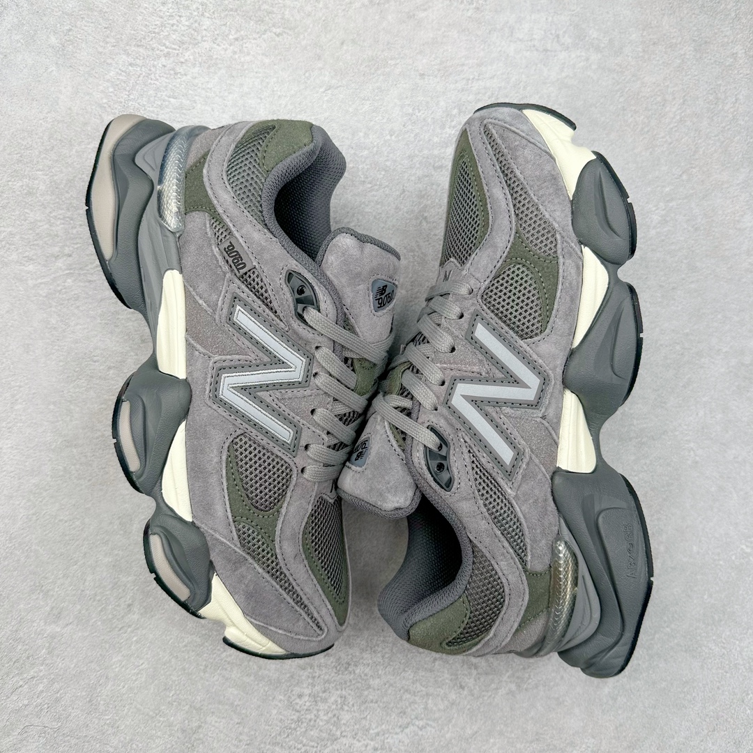 图片[3]-＃纯原特价福利 New Balance NB9060系列 新百伦绒面革网布经典百搭防滑耐磨透气低帮生活休闲鞋 全套原楦原纸板原厂数据开发 进口三明治网面 原装进口翻毛皮料正确绒感卡色 正确中底拉帮中底网布细节 原厂标裁 带紫光防伪 定制后跟透明水晶模块 冲裁组合 大底贴合程度胶水上色把控完美 整洁度挑战全网艺术家 多道序QC把关品质完善 匠心打造 耗时两个月开发完成 工艺极其复杂难度可想而知 新开独立私模大底 全网唯一正确六层组合大底 高端零售专供产物 尺码：36 37 37.5 38 38.5 39 40 40.5 41 42 42.5 43 44 45 46.5-选品中心