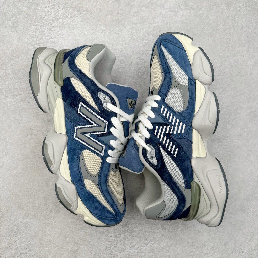 图片[3]-＃纯原特价福利 New Balance NB9060系列 新百伦绒面革网布经典百搭防滑耐磨透气低帮生活休闲鞋 全套原楦原纸板原厂数据开发 进口三明治网面 原装进口翻毛皮料正确绒感卡色 正确中底拉帮中底网布细节 原厂标裁 带紫光防伪 定制后跟透明水晶模块 冲裁组合 大底贴合程度胶水上色把控完美 整洁度挑战全网艺术家 多道序QC把关品质完善 匠心打造 耗时两个月开发完成 工艺极其复杂难度可想而知 新开独立私模大底 全网唯一正确六层组合大底 高端零售专供产物 尺码：36 37 37.5 38 38.5 39 40 40.5 41 42 42.5 43 44 45 46.5-选品中心