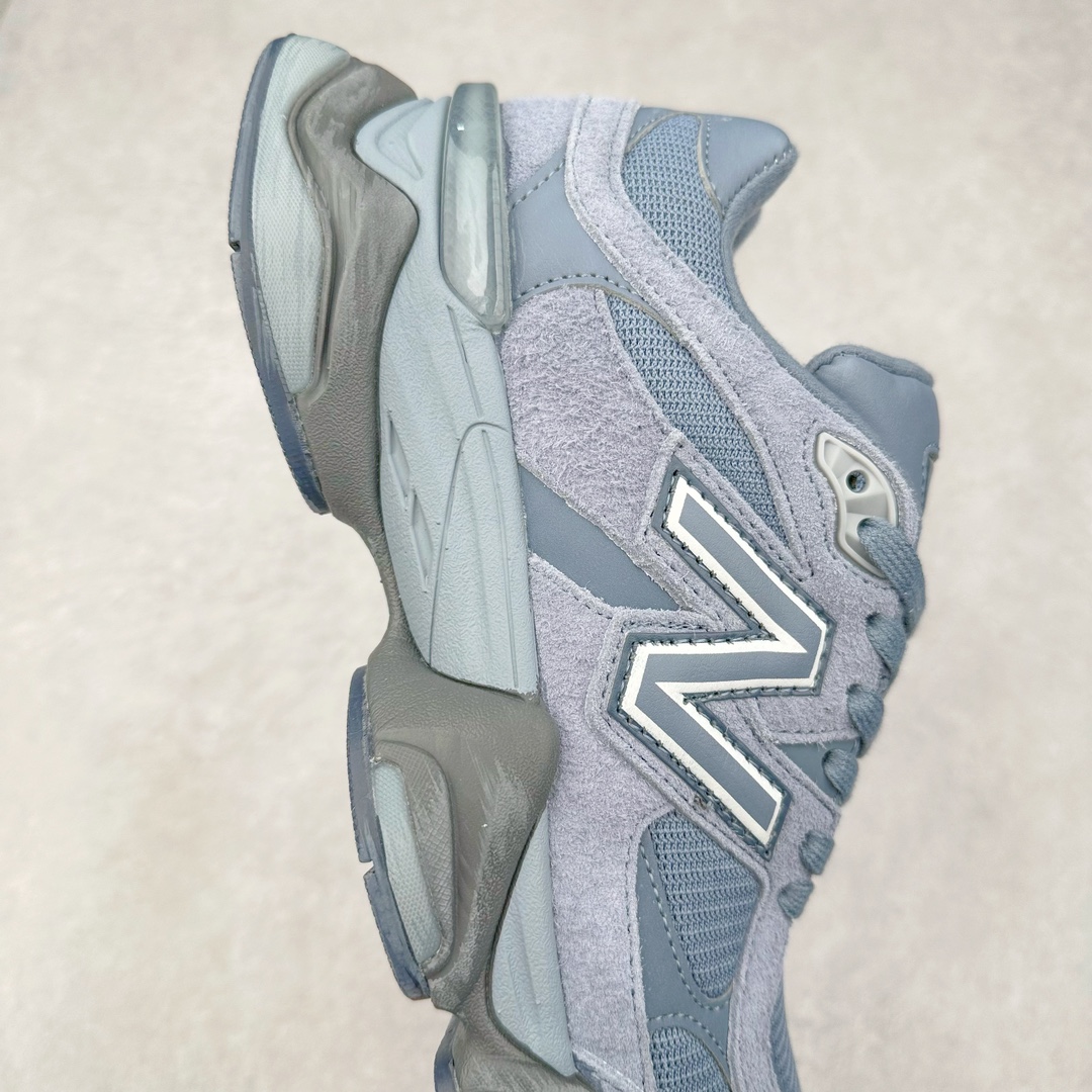 图片[6]-＃纯原特价福利 New Balance NB9060系列 新百伦绒面革网布经典百搭防滑耐磨透气低帮生活休闲鞋 全套原楦原纸板原厂数据开发 进口三明治网面 原装进口翻毛皮料正确绒感卡色 正确中底拉帮中底网布细节 原厂标裁 带紫光防伪 定制后跟透明水晶模块 冲裁组合 大底贴合程度胶水上色把控完美 整洁度挑战全网艺术家 多道序QC把关品质完善 匠心打造 耗时两个月开发完成 工艺极其复杂难度可想而知 新开独立私模大底 全网唯一正确六层组合大底 高端零售专供产物 尺码：36 37 37.5 38 38.5 39 40 40.5 41 42 42.5 43 44 45 46.5-选品中心