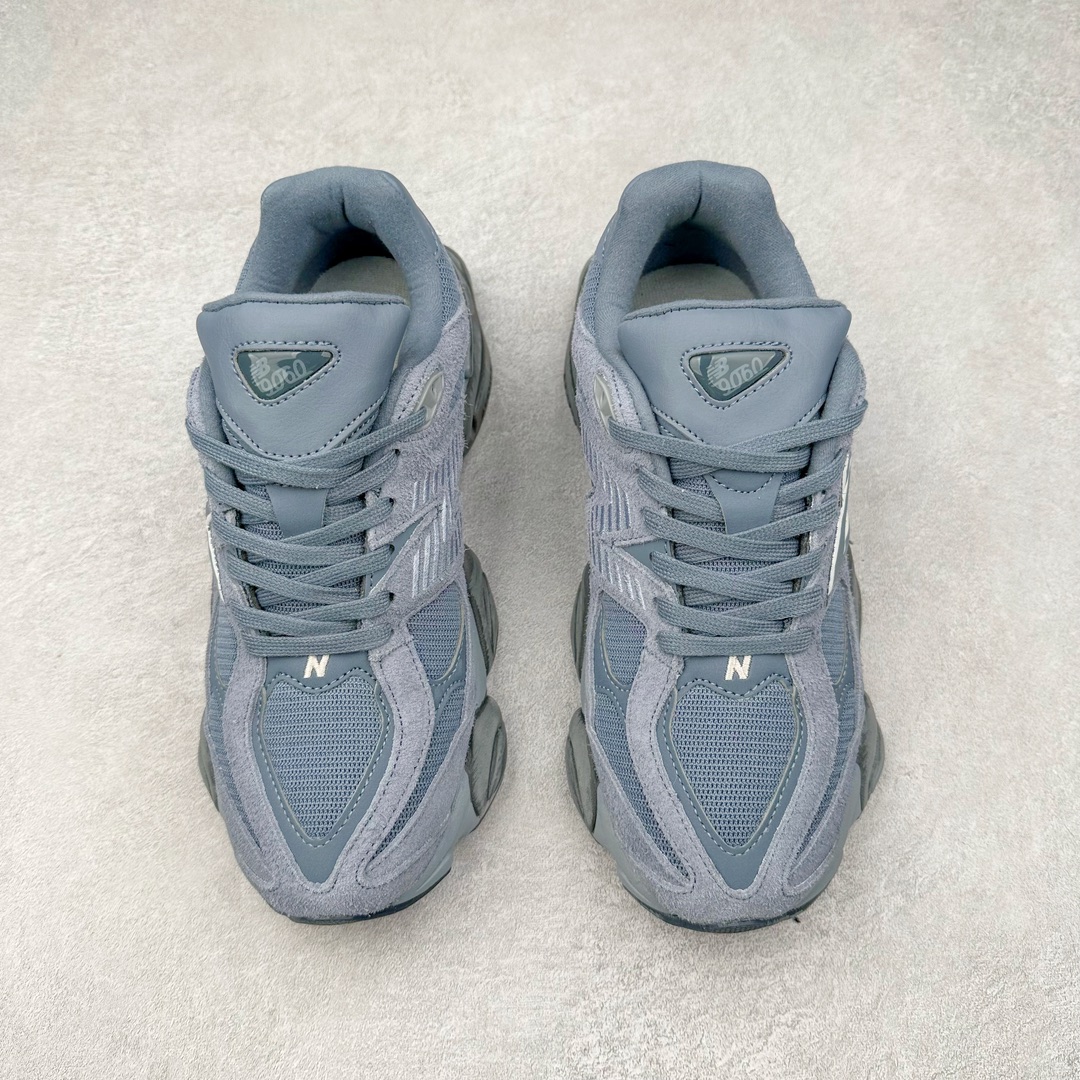 图片[2]-＃纯原特价福利 New Balance NB9060系列 新百伦绒面革网布经典百搭防滑耐磨透气低帮生活休闲鞋 全套原楦原纸板原厂数据开发 进口三明治网面 原装进口翻毛皮料正确绒感卡色 正确中底拉帮中底网布细节 原厂标裁 带紫光防伪 定制后跟透明水晶模块 冲裁组合 大底贴合程度胶水上色把控完美 整洁度挑战全网艺术家 多道序QC把关品质完善 匠心打造 耗时两个月开发完成 工艺极其复杂难度可想而知 新开独立私模大底 全网唯一正确六层组合大底 高端零售专供产物 尺码：36 37 37.5 38 38.5 39 40 40.5 41 42 42.5 43 44 45 46.5-选品中心