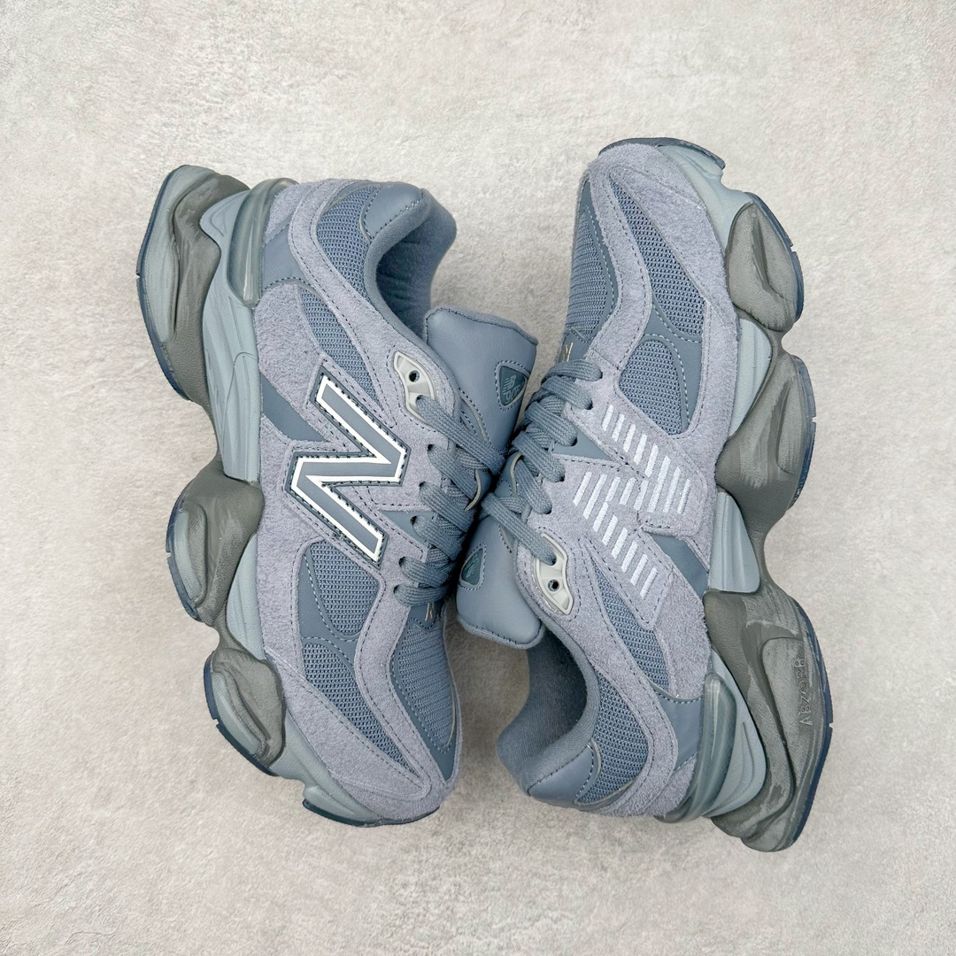 图片[3]-＃纯原特价福利 New Balance NB9060系列 新百伦绒面革网布经典百搭防滑耐磨透气低帮生活休闲鞋 全套原楦原纸板原厂数据开发 进口三明治网面 原装进口翻毛皮料正确绒感卡色 正确中底拉帮中底网布细节 原厂标裁 带紫光防伪 定制后跟透明水晶模块 冲裁组合 大底贴合程度胶水上色把控完美 整洁度挑战全网艺术家 多道序QC把关品质完善 匠心打造 耗时两个月开发完成 工艺极其复杂难度可想而知 新开独立私模大底 全网唯一正确六层组合大底 高端零售专供产物 尺码：36 37 37.5 38 38.5 39 40 40.5 41 42 42.5 43 44 45 46.5-选品中心