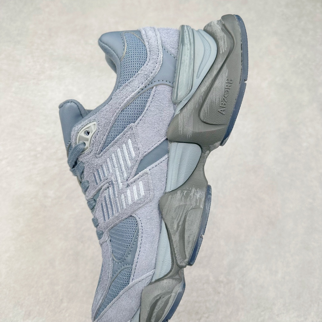 图片[7]-＃纯原特价福利 New Balance NB9060系列 新百伦绒面革网布经典百搭防滑耐磨透气低帮生活休闲鞋 全套原楦原纸板原厂数据开发 进口三明治网面 原装进口翻毛皮料正确绒感卡色 正确中底拉帮中底网布细节 原厂标裁 带紫光防伪 定制后跟透明水晶模块 冲裁组合 大底贴合程度胶水上色把控完美 整洁度挑战全网艺术家 多道序QC把关品质完善 匠心打造 耗时两个月开发完成 工艺极其复杂难度可想而知 新开独立私模大底 全网唯一正确六层组合大底 高端零售专供产物 尺码：36 37 37.5 38 38.5 39 40 40.5 41 42 42.5 43 44 45 46.5-选品中心