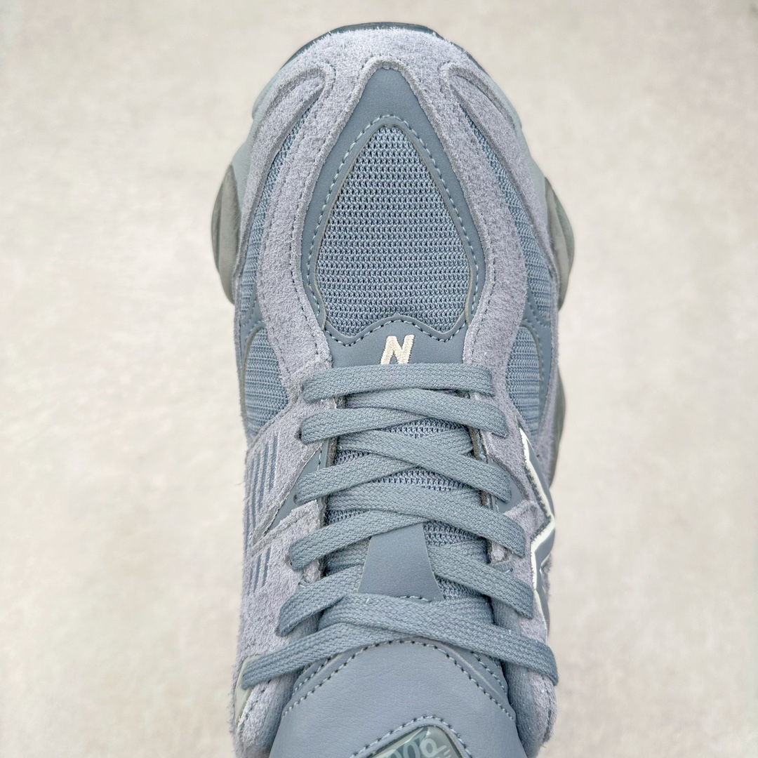 图片[4]-＃纯原特价福利 New Balance NB9060系列 新百伦绒面革网布经典百搭防滑耐磨透气低帮生活休闲鞋 全套原楦原纸板原厂数据开发 进口三明治网面 原装进口翻毛皮料正确绒感卡色 正确中底拉帮中底网布细节 原厂标裁 带紫光防伪 定制后跟透明水晶模块 冲裁组合 大底贴合程度胶水上色把控完美 整洁度挑战全网艺术家 多道序QC把关品质完善 匠心打造 耗时两个月开发完成 工艺极其复杂难度可想而知 新开独立私模大底 全网唯一正确六层组合大底 高端零售专供产物 尺码：36 37 37.5 38 38.5 39 40 40.5 41 42 42.5 43 44 45 46.5-选品中心