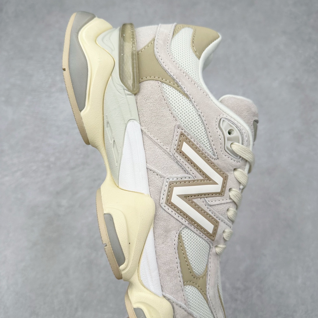 图片[6]-＃纯原特价福利 New Balance NB9060系列 新百伦绒面革网布经典百搭防滑耐磨透气低帮生活休闲鞋 全套原楦原纸板原厂数据开发 进口三明治网面 原装进口翻毛皮料正确绒感卡色 正确中底拉帮中底网布细节 原厂标裁 带紫光防伪 定制后跟透明水晶模块 冲裁组合 大底贴合程度胶水上色把控完美 整洁度挑战全网艺术家 多道序QC把关品质完善 匠心打造 耗时两个月开发完成 工艺极其复杂难度可想而知 新开独立私模大底 全网唯一正确六层组合大底 高端零售专供产物 尺码：36 37 37.5 38 38.5 39 40 40.5 41 42 42.5 43 44 45 46.5-选品中心