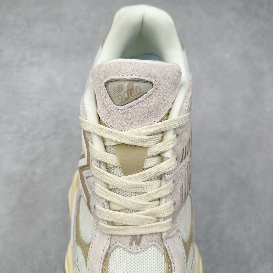 图片[5]-＃纯原特价福利 New Balance NB9060系列 新百伦绒面革网布经典百搭防滑耐磨透气低帮生活休闲鞋 全套原楦原纸板原厂数据开发 进口三明治网面 原装进口翻毛皮料正确绒感卡色 正确中底拉帮中底网布细节 原厂标裁 带紫光防伪 定制后跟透明水晶模块 冲裁组合 大底贴合程度胶水上色把控完美 整洁度挑战全网艺术家 多道序QC把关品质完善 匠心打造 耗时两个月开发完成 工艺极其复杂难度可想而知 新开独立私模大底 全网唯一正确六层组合大底 高端零售专供产物 尺码：36 37 37.5 38 38.5 39 40 40.5 41 42 42.5 43 44 45 46.5-选品中心