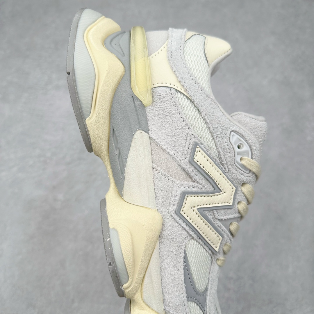 图片[6]-＃纯原特价福利 New Balance NB9060系列 新百伦绒面革网布经典百搭防滑耐磨透气低帮生活休闲鞋 全套原楦原纸板原厂数据开发 进口三明治网面 原装进口翻毛皮料正确绒感卡色 正确中底拉帮中底网布细节 原厂标裁 带紫光防伪 定制后跟透明水晶模块 冲裁组合 大底贴合程度胶水上色把控完美 整洁度挑战全网艺术家 多道序QC把关品质完善 匠心打造 耗时两个月开发完成 工艺极其复杂难度可想而知 新开独立私模大底 全网唯一正确六层组合大底 高端零售专供产物 尺码：36 37 37.5 38 38.5 39 40 40.5 41 42 42.5 43 44 45 46.5-选品中心