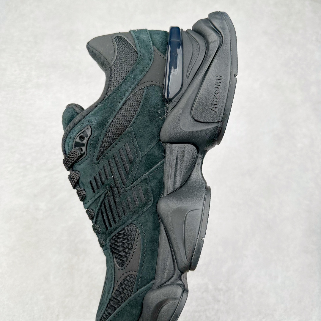 图片[7]-＃纯原特价福利 New Balance NB9060系列 新百伦绒面革网布经典百搭防滑耐磨透气低帮生活休闲鞋 全套原楦原纸板原厂数据开发 进口三明治网面 原装进口翻毛皮料正确绒感卡色 正确中底拉帮中底网布细节 原厂标裁 带紫光防伪 定制后跟透明水晶模块 冲裁组合 大底贴合程度胶水上色把控完美 整洁度挑战全网艺术家 多道序QC把关品质完善 匠心打造 耗时两个月开发完成 工艺极其复杂难度可想而知 新开独立私模大底 全网唯一正确六层组合大底 高端零售专供产物 尺码：36 37 37.5 38 38.5 39 40 40.5 41 42 42.5 43 44 45 46.5-选品中心