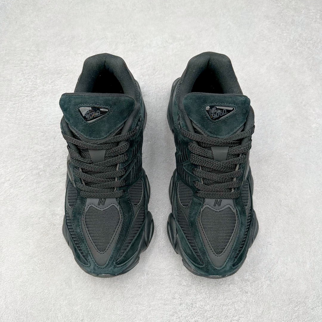 图片[2]-＃纯原特价福利 New Balance NB9060系列 新百伦绒面革网布经典百搭防滑耐磨透气低帮生活休闲鞋 全套原楦原纸板原厂数据开发 进口三明治网面 原装进口翻毛皮料正确绒感卡色 正确中底拉帮中底网布细节 原厂标裁 带紫光防伪 定制后跟透明水晶模块 冲裁组合 大底贴合程度胶水上色把控完美 整洁度挑战全网艺术家 多道序QC把关品质完善 匠心打造 耗时两个月开发完成 工艺极其复杂难度可想而知 新开独立私模大底 全网唯一正确六层组合大底 高端零售专供产物 尺码：36 37 37.5 38 38.5 39 40 40.5 41 42 42.5 43 44 45 46.5-选品中心