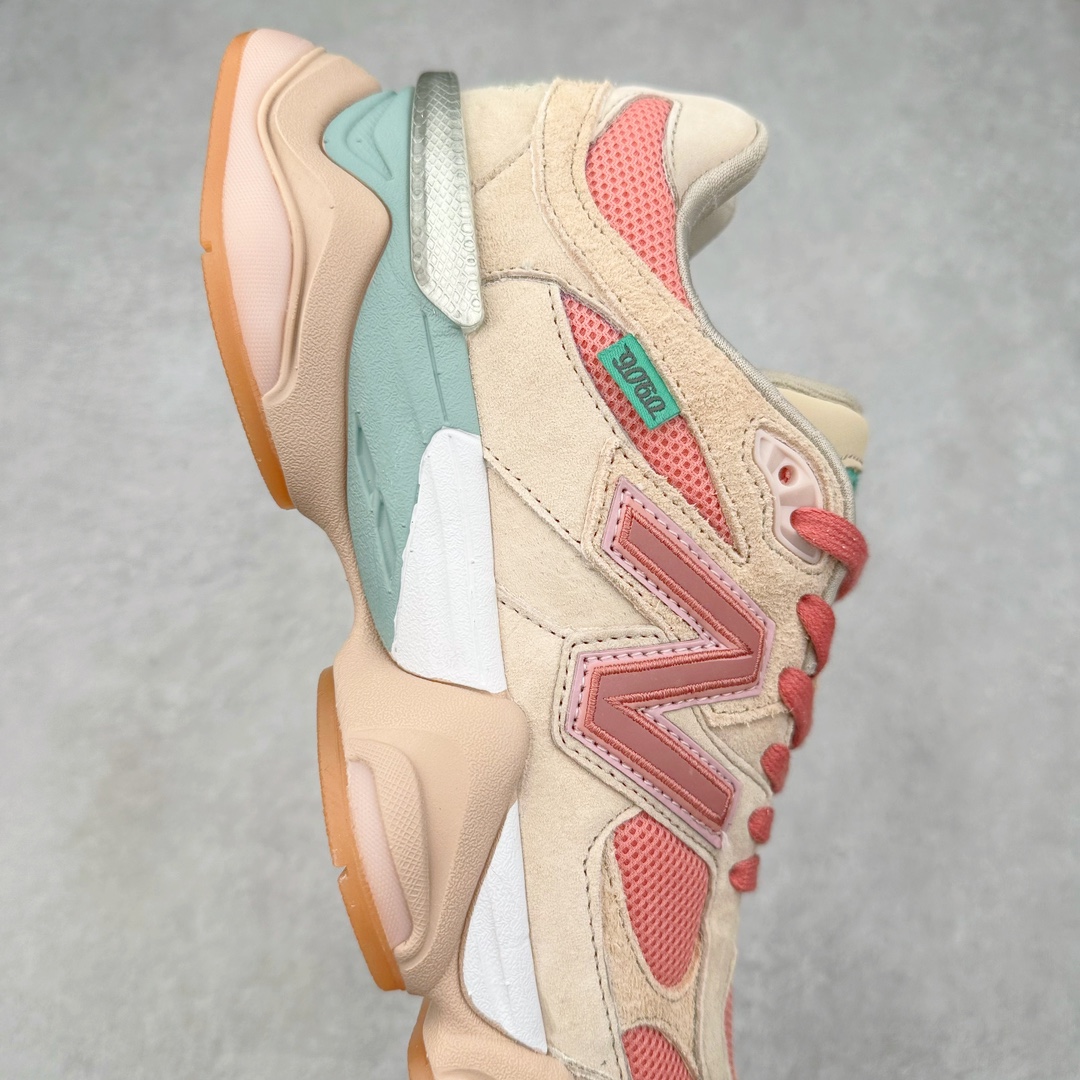 图片[6]-＃纯原特价福利 New Balance NB9060系列 新百伦绒面革网布经典百搭防滑耐磨透气低帮生活休闲鞋 全套原楦原纸板原厂数据开发 进口三明治网面 原装进口翻毛皮料正确绒感卡色 正确中底拉帮中底网布细节 原厂标裁 带紫光防伪 定制后跟透明水晶模块 冲裁组合 大底贴合程度胶水上色把控完美 整洁度挑战全网艺术家 多道序QC把关品质完善 匠心打造 耗时两个月开发完成 工艺极其复杂难度可想而知 新开独立私模大底 全网唯一正确六层组合大底 高端零售专供产物 尺码：36 37 37.5 38 38.5 39 40 40.5 41 42 42.5 43 44 45 46.5-选品中心