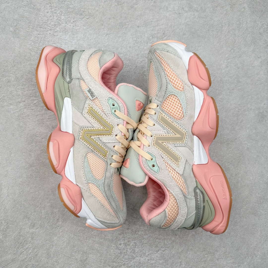 图片[3]-＃纯原特价福利 New Balance NB9060系列 新百伦绒面革网布经典百搭防滑耐磨透气低帮生活休闲鞋 全套原楦原纸板原厂数据开发 进口三明治网面 原装进口翻毛皮料正确绒感卡色 正确中底拉帮中底网布细节 原厂标裁 带紫光防伪 定制后跟透明水晶模块 冲裁组合 大底贴合程度胶水上色把控完美 整洁度挑战全网艺术家 多道序QC把关品质完善 匠心打造 耗时两个月开发完成 工艺极其复杂难度可想而知 新开独立私模大底 全网唯一正确六层组合大底 高端零售专供产物 尺码：36 37 37.5 38 38.5 39 40 40.5 41 42 42.5 43 44 45 46.5-选品中心