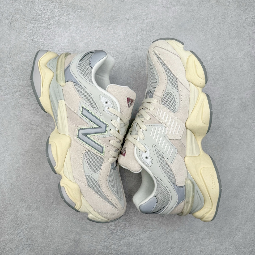 图片[3]-＃纯原特价福利 New Balance NB9060系列 新百伦绒面革网布经典百搭防滑耐磨透气低帮生活休闲鞋 全套原楦原纸板原厂数据开发 进口三明治网面 原装进口翻毛皮料正确绒感卡色 正确中底拉帮中底网布细节 原厂标裁 带紫光防伪 定制后跟透明水晶模块 冲裁组合 大底贴合程度胶水上色把控完美 整洁度挑战全网艺术家 多道序QC把关品质完善 匠心打造 耗时两个月开发完成 工艺极其复杂难度可想而知 新开独立私模大底 全网唯一正确六层组合大底 高端零售专供产物 尺码：36 37 37.5 38 38.5 39 40 40.5 41 42 42.5 43 44 45 46.5-选品中心