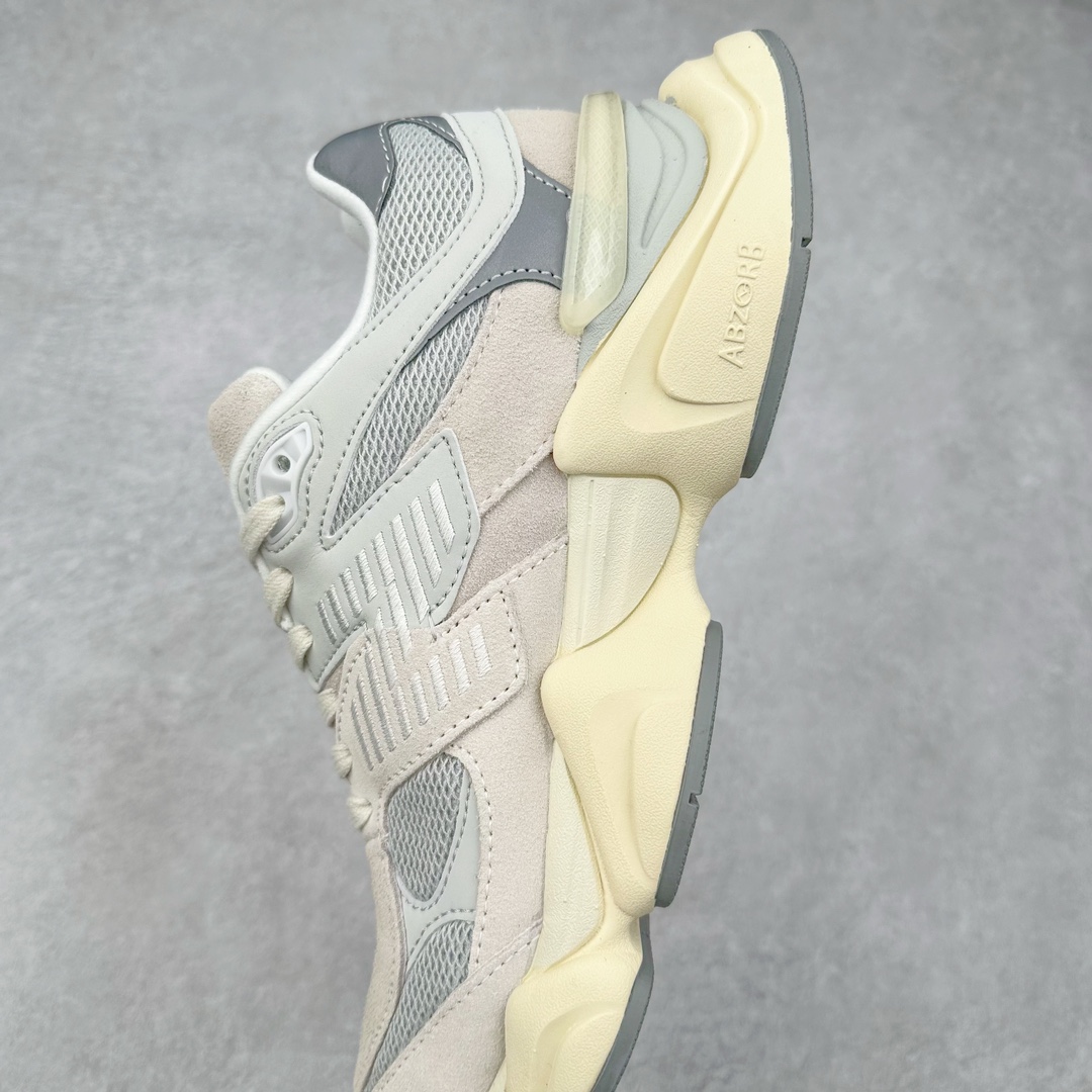 图片[7]-＃纯原特价福利 New Balance NB9060系列 新百伦绒面革网布经典百搭防滑耐磨透气低帮生活休闲鞋 全套原楦原纸板原厂数据开发 进口三明治网面 原装进口翻毛皮料正确绒感卡色 正确中底拉帮中底网布细节 原厂标裁 带紫光防伪 定制后跟透明水晶模块 冲裁组合 大底贴合程度胶水上色把控完美 整洁度挑战全网艺术家 多道序QC把关品质完善 匠心打造 耗时两个月开发完成 工艺极其复杂难度可想而知 新开独立私模大底 全网唯一正确六层组合大底 高端零售专供产物 尺码：36 37 37.5 38 38.5 39 40 40.5 41 42 42.5 43 44 45 46.5-选品中心