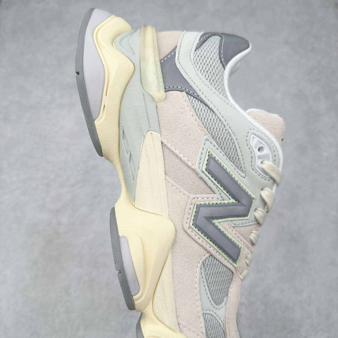 图片[6]-＃纯原特价福利 New Balance NB9060系列 新百伦绒面革网布经典百搭防滑耐磨透气低帮生活休闲鞋 全套原楦原纸板原厂数据开发 进口三明治网面 原装进口翻毛皮料正确绒感卡色 正确中底拉帮中底网布细节 原厂标裁 带紫光防伪 定制后跟透明水晶模块 冲裁组合 大底贴合程度胶水上色把控完美 整洁度挑战全网艺术家 多道序QC把关品质完善 匠心打造 耗时两个月开发完成 工艺极其复杂难度可想而知 新开独立私模大底 全网唯一正确六层组合大底 高端零售专供产物 尺码：36 37 37.5 38 38.5 39 40 40.5 41 42 42.5 43 44 45 46.5-选品中心