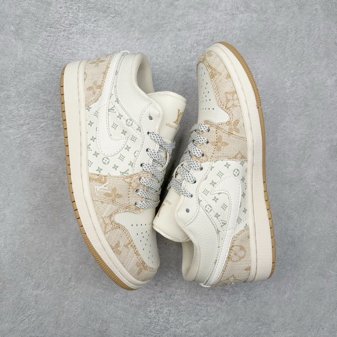 图片[3]-TS x Air Jordan AJ1 Low 倒钩低帮联名定制配色 SJ9950-002 原厂内置气垫魔块 A模大底 头层小牛皮 鞋舌AJ原厂专用牛津布+AJ专用反口珍珠布+原厂无杂质高弹内里海棉+特殊封边弹力鞋带 尺码：36 36.5 37.5 38 38.5 39 40 40.5 41 42 42.5 43 44 44.5 45 46 47.5-选品中心