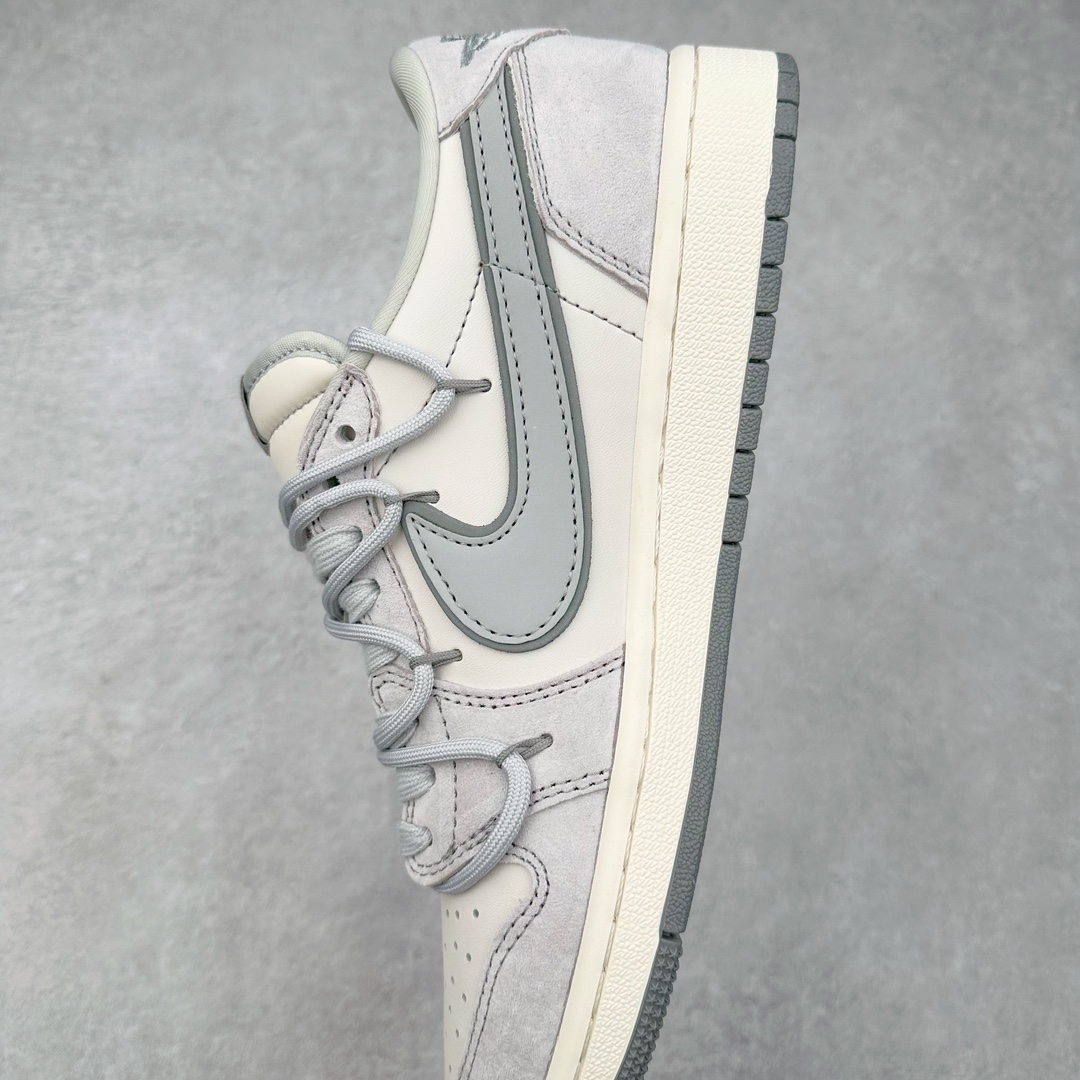 图片[7]-TS x Air Jordan AJ1 Low 倒钩低帮联名定制配色 SJ0086-142 原厂内置气垫魔块 A模大底 头层小牛皮 鞋舌AJ原厂专用牛津布+AJ专用反口珍珠布+原厂无杂质高弹内里海棉+特殊封边弹力鞋带 尺码：36 36.5 37.5 38 38.5 39 40 40.5 41 42 42.5 43 44 44.5 45 46 47.5-选品中心