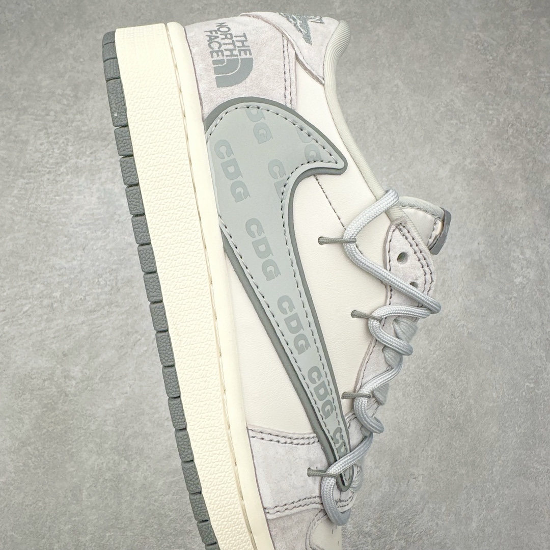 图片[6]-TS x Air Jordan AJ1 Low 倒钩低帮联名定制配色 SJ0086-142 原厂内置气垫魔块 A模大底 头层小牛皮 鞋舌AJ原厂专用牛津布+AJ专用反口珍珠布+原厂无杂质高弹内里海棉+特殊封边弹力鞋带 尺码：36 36.5 37.5 38 38.5 39 40 40.5 41 42 42.5 43 44 44.5 45 46 47.5-选品中心