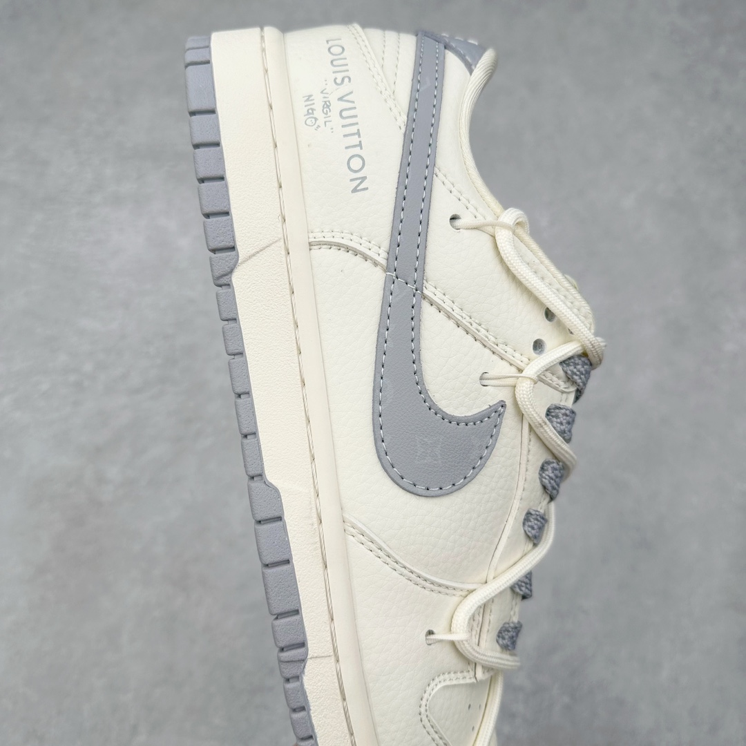 图片[6]-NK Dunk Low 定制配色 JJ5688-101 大厂出品 极力推荐 原装头层材料 独家版型蒸餾加工帶來的是更好的视觉和脚感体验大厂纯原品质出货 清洁度 电绣工艺 皮料切割干净无任何毛边 细节完美 尺码：36 36.5 37.5 38 38.5 39 40 40.5 41 42 42.5 43 44 44.5 45 46 47.5-选品中心