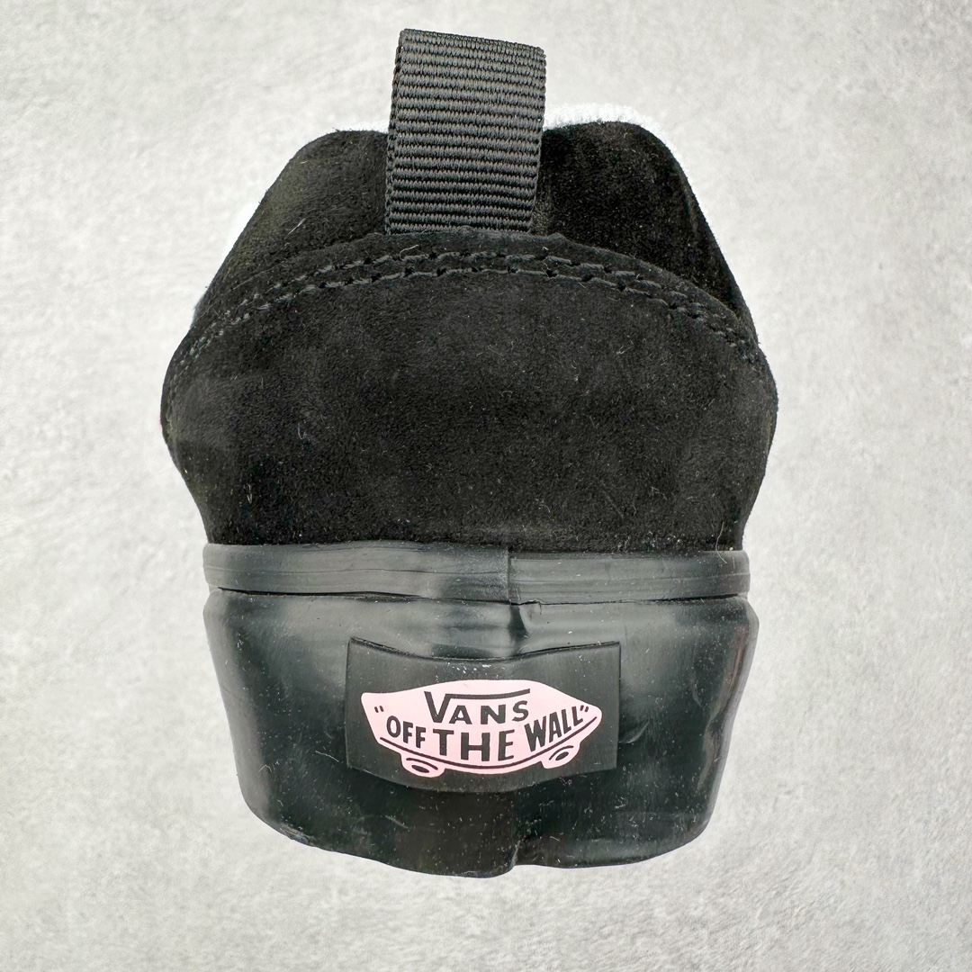 图片[8]-Vans Knu Skool 黑粉 万斯低帮复古休闲硫化面包鞋 肥胖版大LOGO原版全皮猪八面料 货号：VN0009QC6BT1 尺码：35 36 36.5 37 38 38.5 39 40 40.5 41 42 42.5 43 44 45-选品中心