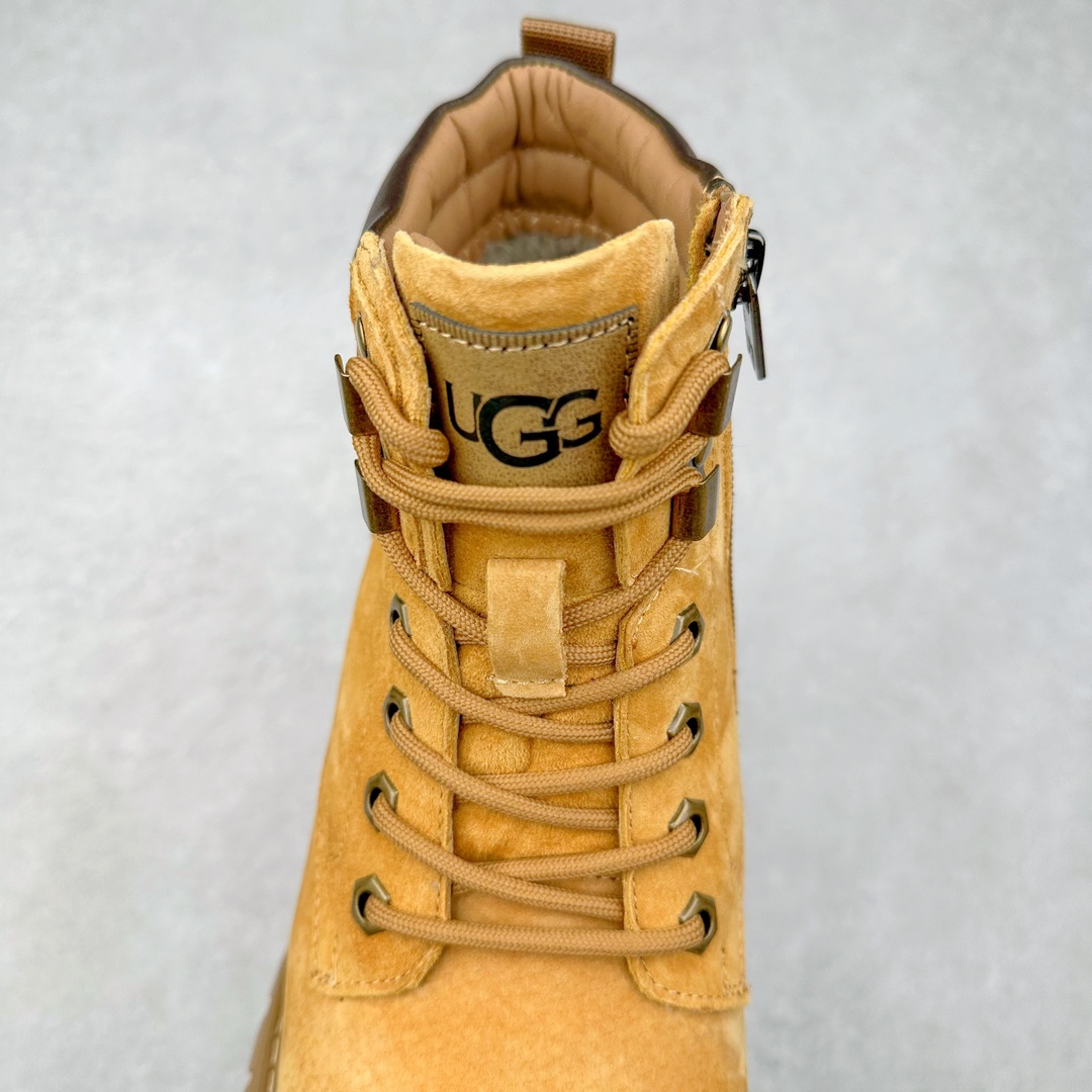 图片[5]-UGG 2024秋冬新品（羊羔毛一体内里 保暖锁热🔥）秋冬必备 户外中帮休闲马丁靴雪地靴系列 广东大厂品质 24ss秋冬新款 时尚潮流搭配 面料釆用意大利进口磨砂牛皮 全鞋真牛皮材料 大底到五金都是代工厂原材料制作 好货不杀猪 首单质量严格把控 全套官网统一包装 今年冬季防寒户外专用产品 日常随意搭配 型男必备‼美国轻奢品牌【UGG】Tasman Weather Hybrid 塔斯曼混合系列中帮轻量休闲马丁靴“ 尺码：39-44（比运动鞋大一码）-选品中心