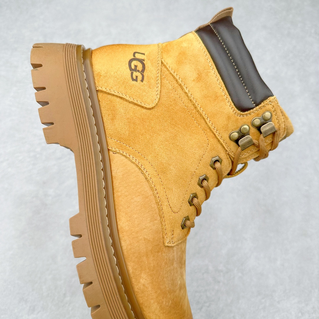 图片[6]-UGG 2024秋冬新品（羊羔毛一体内里 保暖锁热🔥）秋冬必备 户外中帮休闲马丁靴雪地靴系列 广东大厂品质 24ss秋冬新款 时尚潮流搭配 面料釆用意大利进口磨砂牛皮 全鞋真牛皮材料 大底到五金都是代工厂原材料制作 好货不杀猪 首单质量严格把控 全套官网统一包装 今年冬季防寒户外专用产品 日常随意搭配 型男必备‼美国轻奢品牌【UGG】Tasman Weather Hybrid 塔斯曼混合系列中帮轻量休闲马丁靴“ 尺码：39-44（比运动鞋大一码）-选品中心