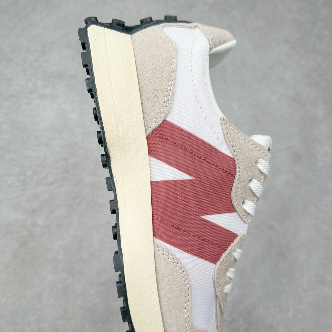 图片[6]-New Balance MS327 NB新百伦系列复古休闲运动慢跑鞋 #以更纯粹的复古风格设计打造的全新造型 侧身还以解构设计 将 N 字标志以做旧压花样式呈现 样式别具新意 而麂皮、冲孔皮革的塑造 则呈现出高级怀旧气质 也让鞋款在奢华时装风格与运动氛围之间达到了平衡 鞋身采用尼龙及猪巴革麂皮物料拼接构成 中底高弹PU材质及满丁防滑橡胶外底 尺码：36 37 37.5 38 38.5 39.5 40 40.5 41.5 42 42.5 43 44 45-选品中心
