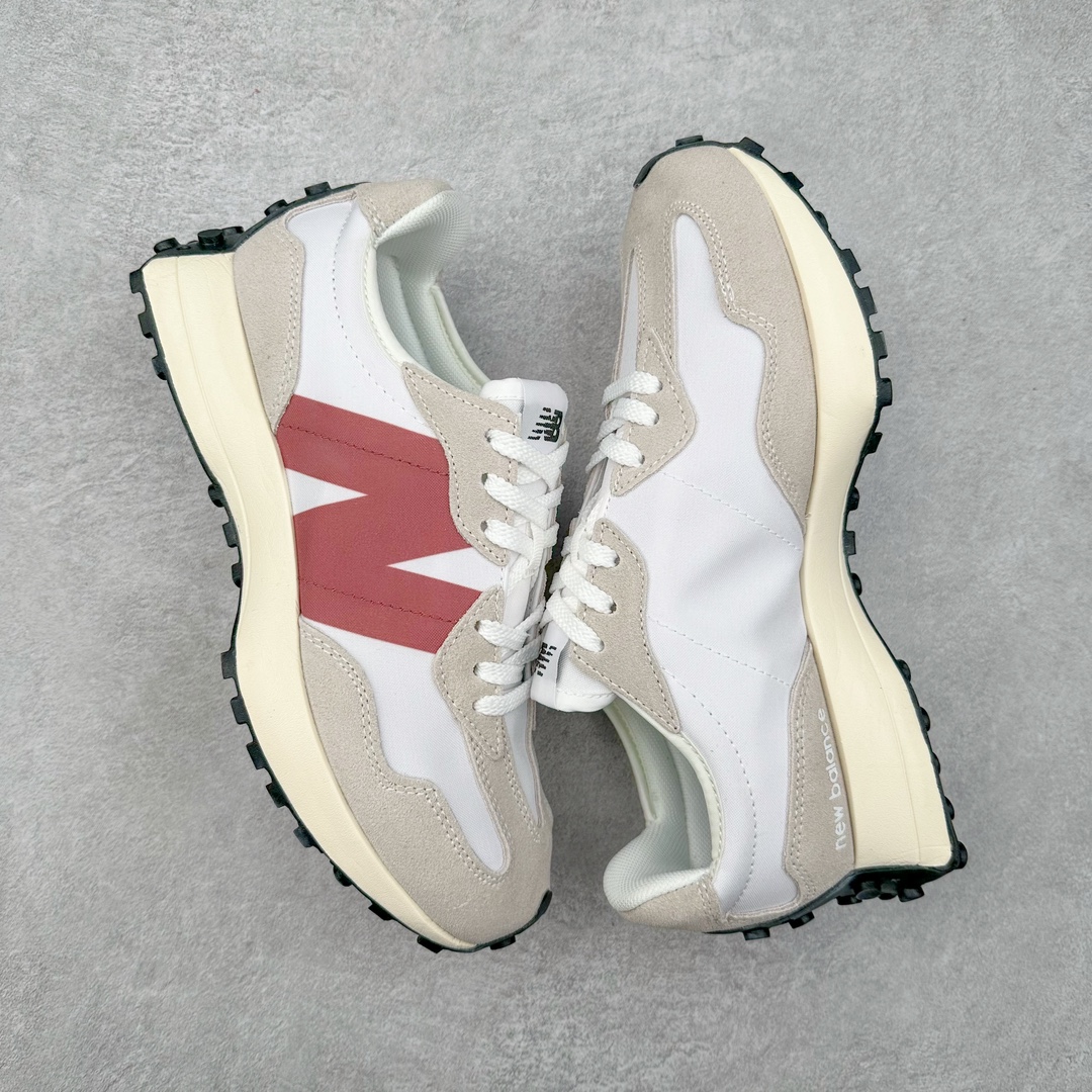 图片[3]-New Balance MS327 NB新百伦系列复古休闲运动慢跑鞋 #以更纯粹的复古风格设计打造的全新造型 侧身还以解构设计 将 N 字标志以做旧压花样式呈现 样式别具新意 而麂皮、冲孔皮革的塑造 则呈现出高级怀旧气质 也让鞋款在奢华时装风格与运动氛围之间达到了平衡 鞋身采用尼龙及猪巴革麂皮物料拼接构成 中底高弹PU材质及满丁防滑橡胶外底 尺码：36 37 37.5 38 38.5 39.5 40 40.5 41.5 42 42.5 43 44 45-选品中心