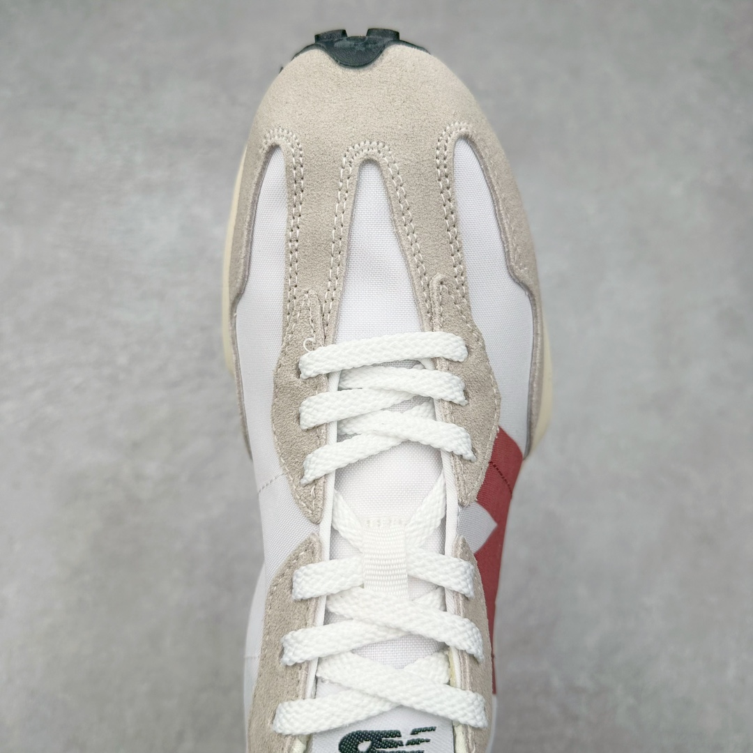 图片[4]-New Balance MS327 NB新百伦系列复古休闲运动慢跑鞋 #以更纯粹的复古风格设计打造的全新造型 侧身还以解构设计 将 N 字标志以做旧压花样式呈现 样式别具新意 而麂皮、冲孔皮革的塑造 则呈现出高级怀旧气质 也让鞋款在奢华时装风格与运动氛围之间达到了平衡 鞋身采用尼龙及猪巴革麂皮物料拼接构成 中底高弹PU材质及满丁防滑橡胶外底 尺码：36 37 37.5 38 38.5 39.5 40 40.5 41.5 42 42.5 43 44 45-选品中心