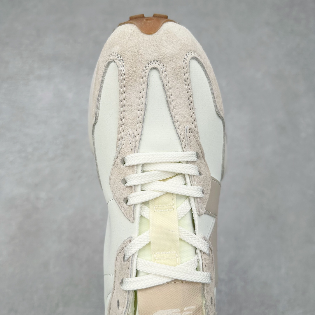 图片[4]-New Balance MS327 NB新百伦系列复古休闲运动慢跑鞋 #以更纯粹的复古风格设计打造的全新造型 侧身还以解构设计 将 N 字标志以做旧压花样式呈现 样式别具新意 而麂皮、冲孔皮革的塑造 则呈现出高级怀旧气质 也让鞋款在奢华时装风格与运动氛围之间达到了平衡 鞋身采用尼龙及猪巴革麂皮物料拼接构成 中底高弹PU材质及满丁防滑橡胶外底 尺码：36 37 37.5 38 38.5 39.5 40 40.5 41.5 42 42.5 43 44 45-选品中心