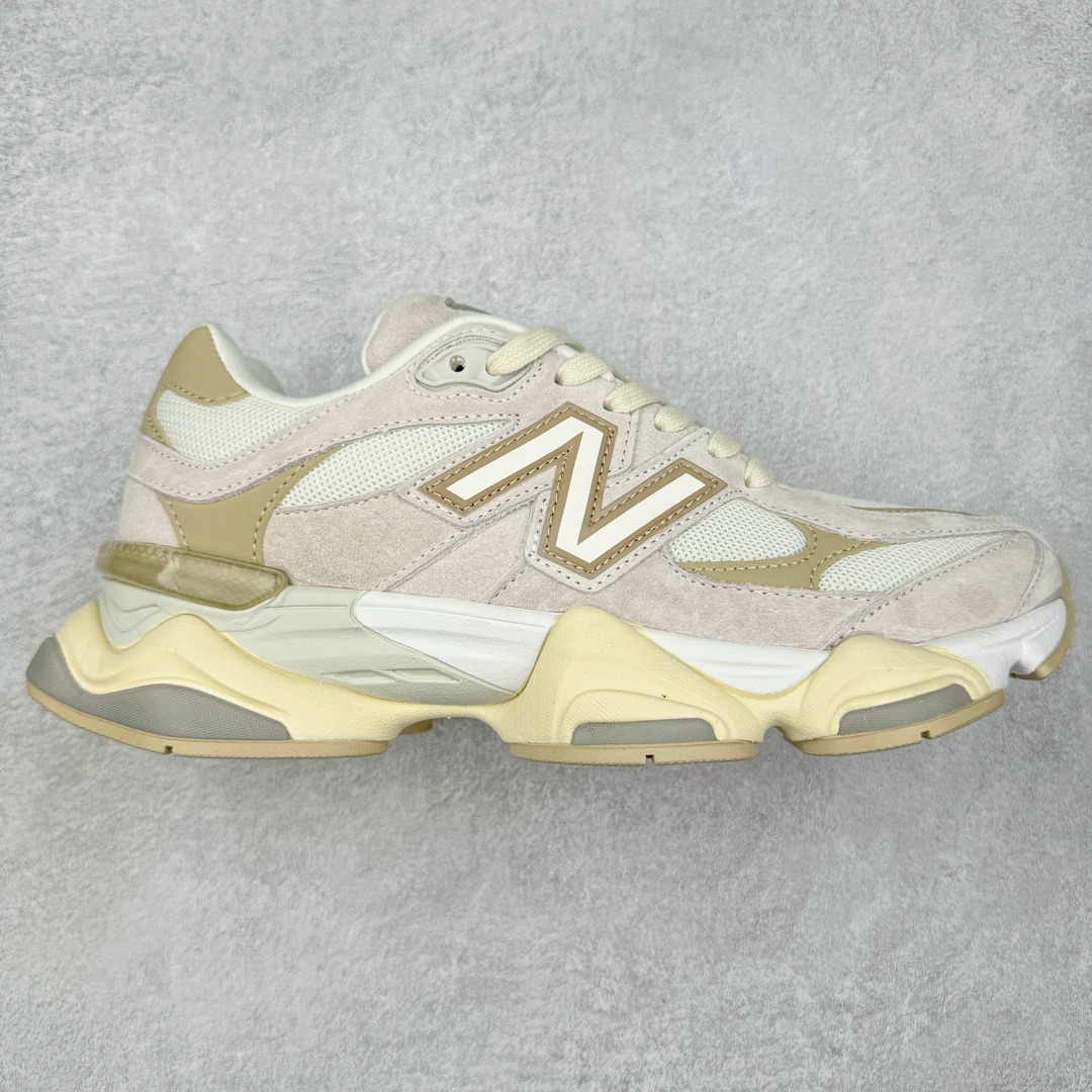 ＃纯原特价福利 New Balance NB9060系列 新百伦绒面革网布经典百搭防滑耐磨透气低帮生活休闲鞋 全套原楦原纸板原厂数据开发 进口三明治网面 原装进口翻毛皮料正确绒感卡色 正确中底拉帮中底网布细节 原厂标裁 带紫光防伪 定制后跟透明水晶模块 冲裁组合 大底贴合程度胶水上色把控完美 整洁度挑战全网艺术家 多道序QC把关品质完善 匠心打造 耗时两个月开发完成 工艺极其复杂难度可想而知 新开独立私模大底 全网唯一正确六层组合大底 高端零售专供产物 尺码：36 37 37.5 38 38.5 39 40 40.5 41 42 42.5 43 44 45 46.5-选品中心